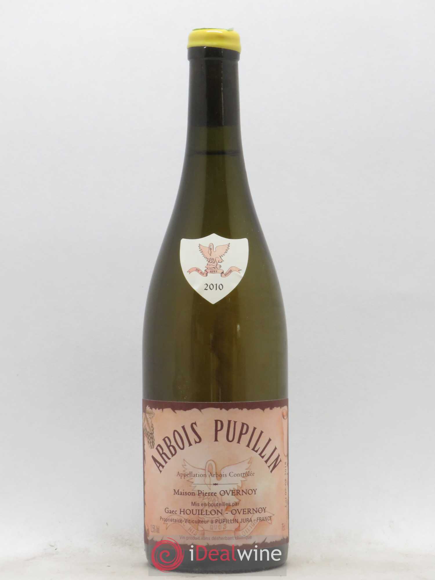 Arbois-Pupillin Savagnin élevage prolongé (cire jaune) Overnoy-Houillon (Domaine) 2010 - Lot de 1 bouteille - 0