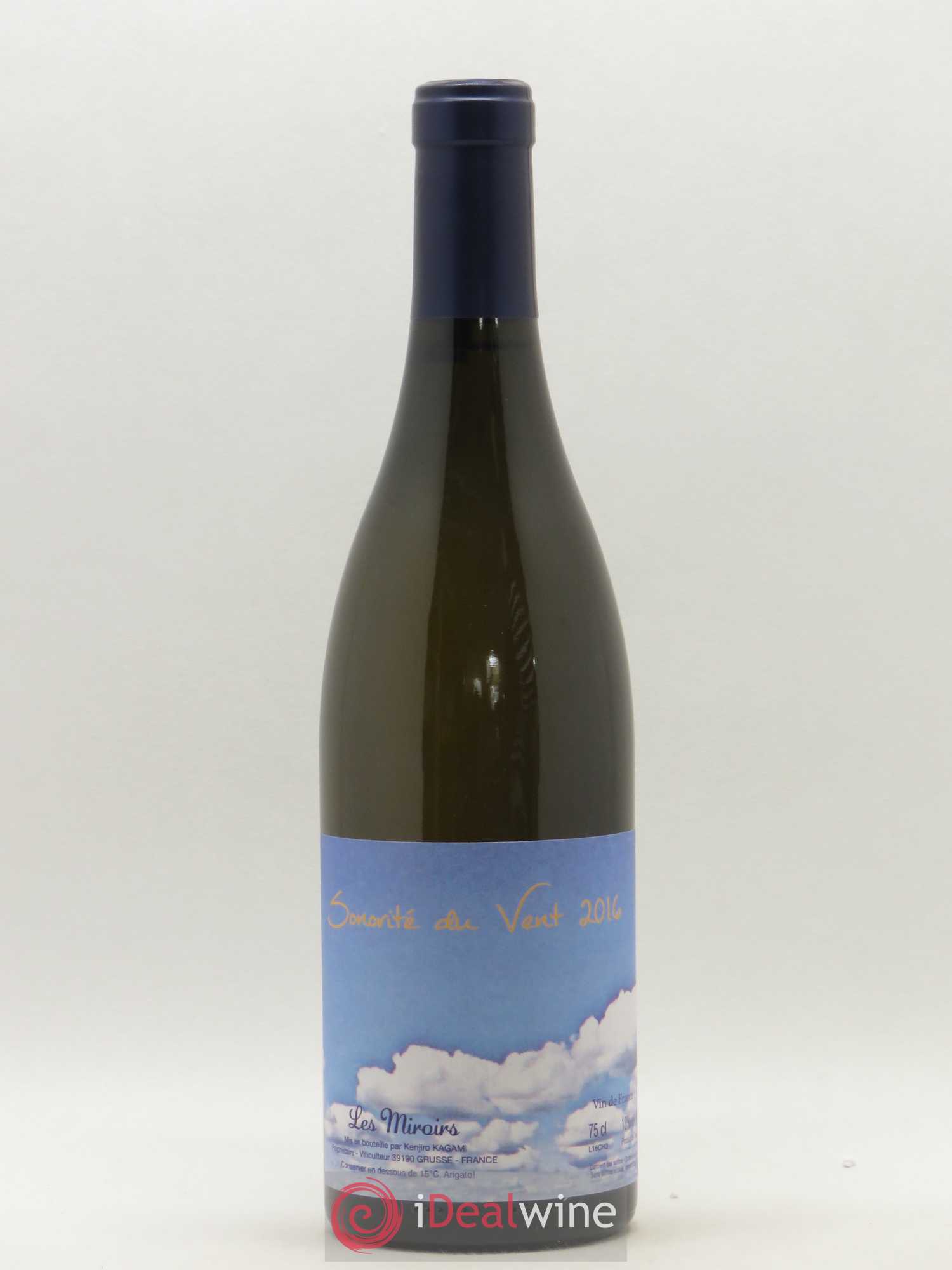 Vin de France Sonorité du vent Les saugettes Kenjiro Kagami - Domaine des Miroirs 2016 - Lot de 1 bouteille - 0