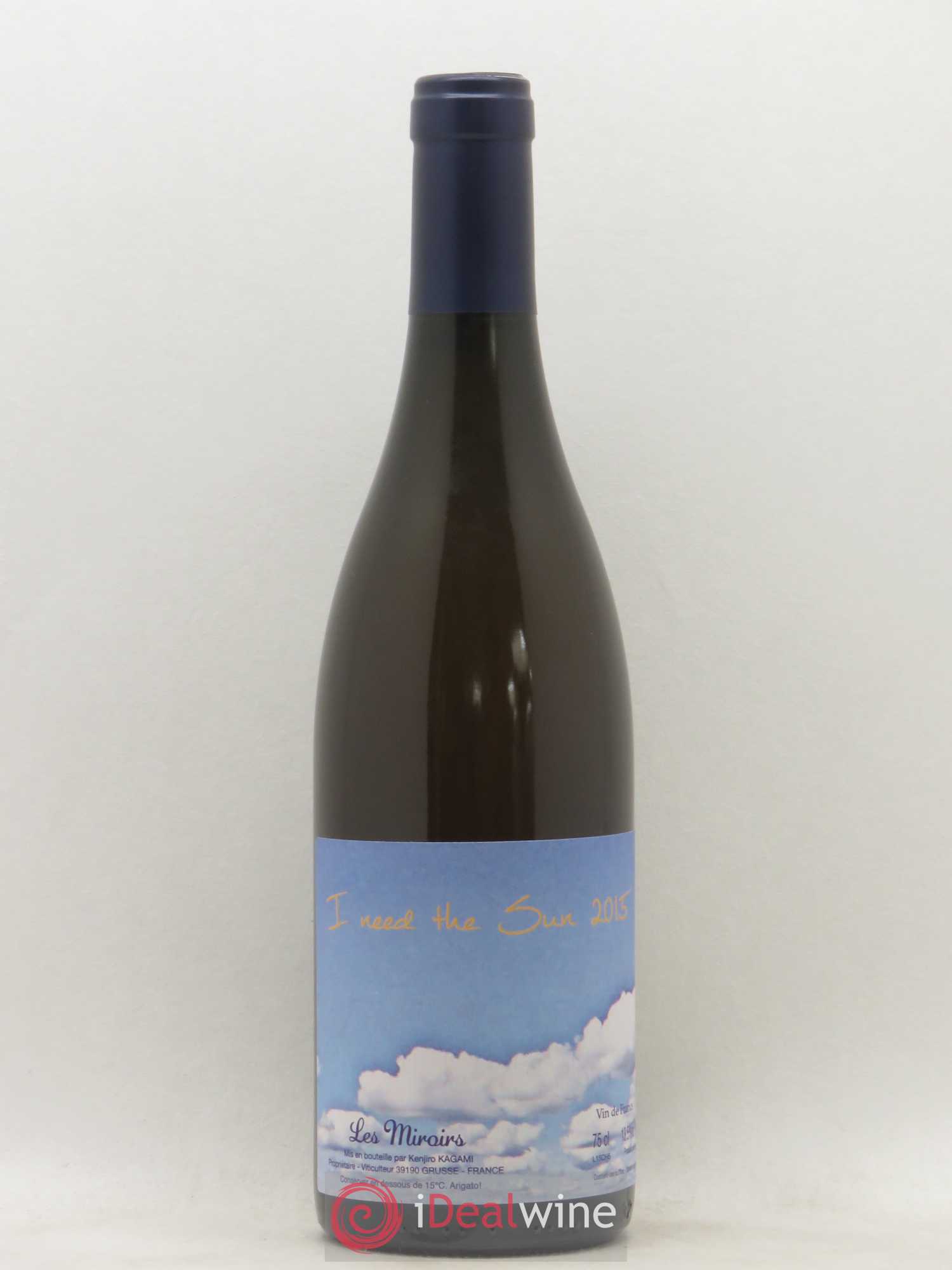 Vin de France I Need The Sun Kenjiro Kagami Domaine des Miroirs 2015 - Posten von 1 Flasche - 0