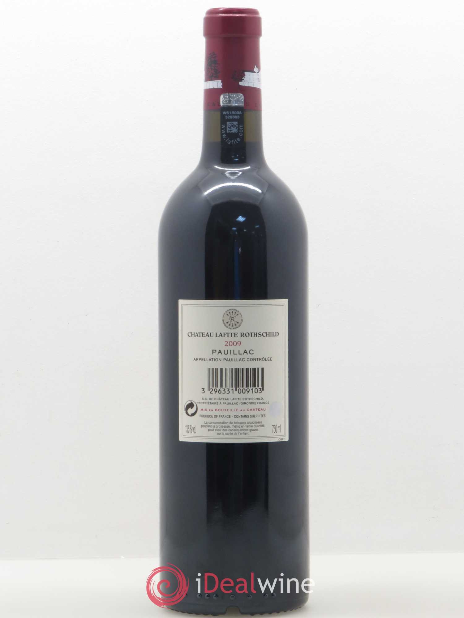 Château Lafite Rothschild 1er Grand Cru Classé 2009 - Lot de 1 bouteille - 1