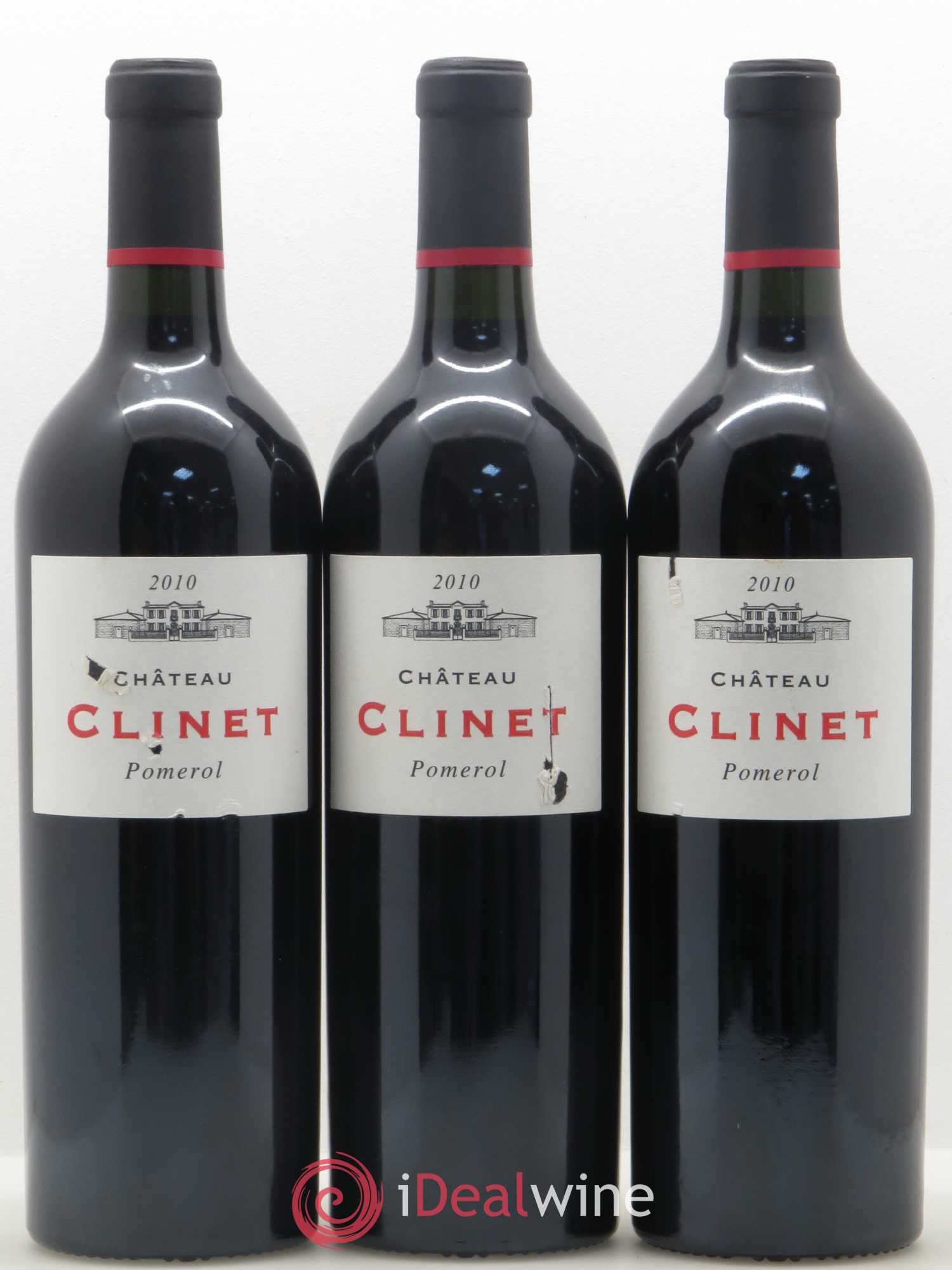 Château Clinet 2010 - Lot de 3 bouteilles - 0