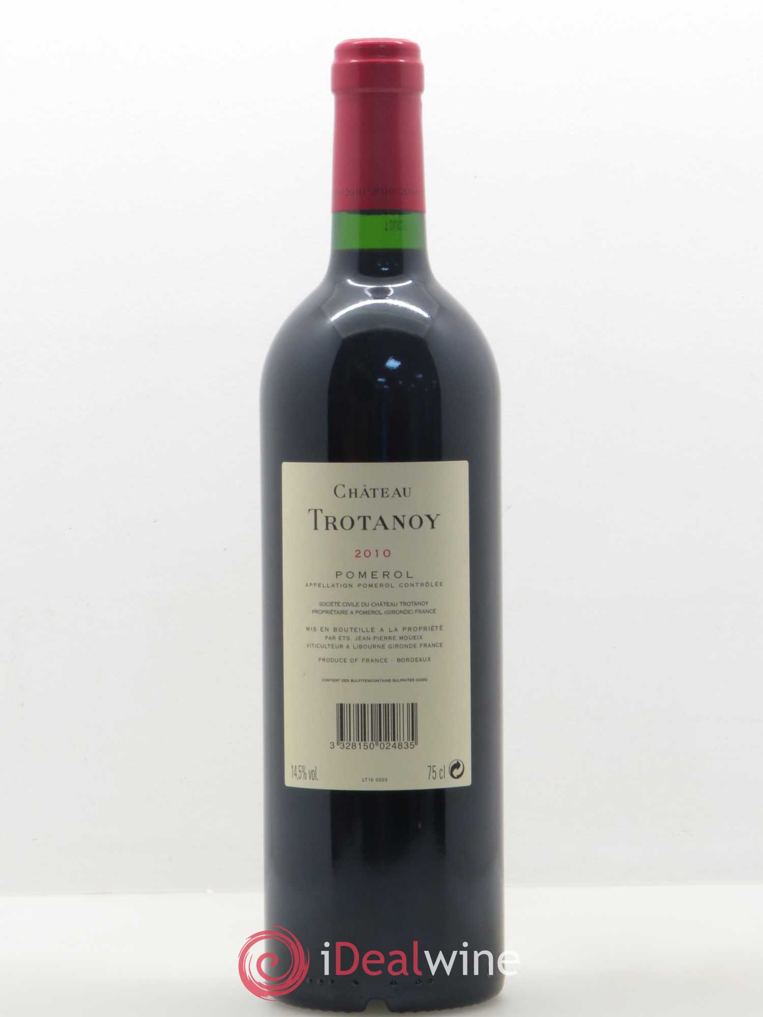 Château Trotanoy 2010 - Lot de 1 bouteille - 1