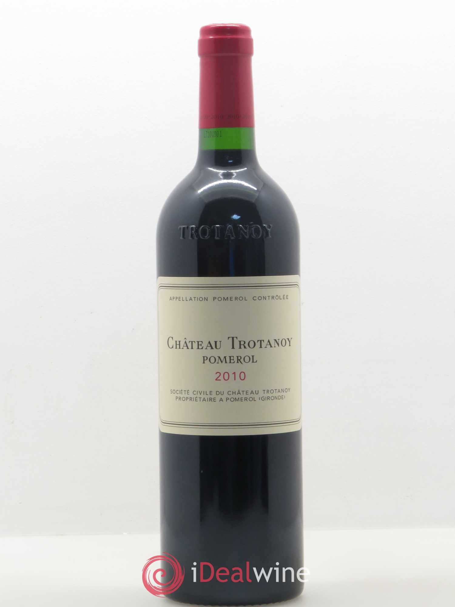 Château Trotanoy 2010 - Lot de 1 bouteille - 0