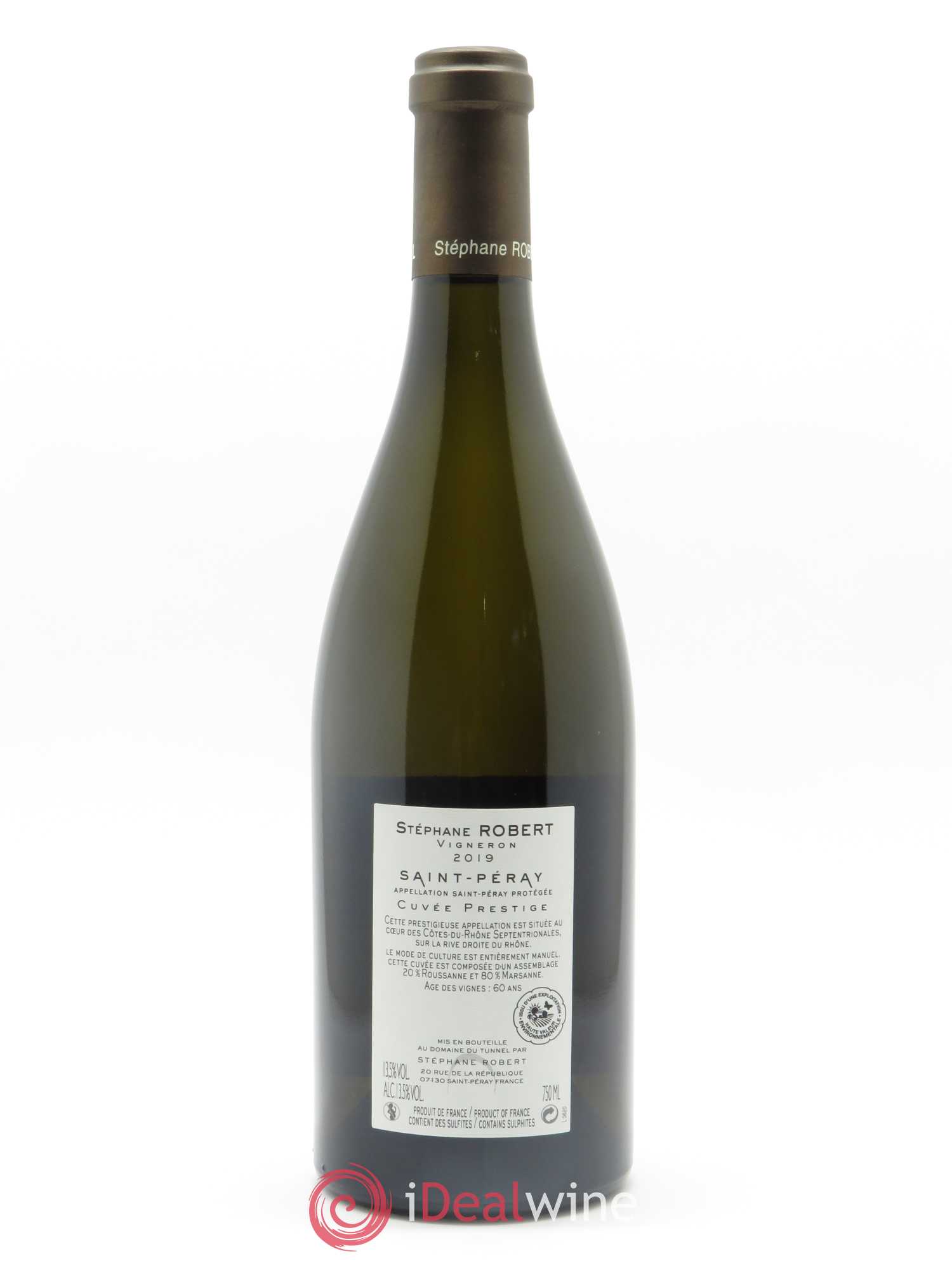 Saint-Péray Prestige Tunnel (Domaine du) 2019 - Lot de 1 bouteille - 1