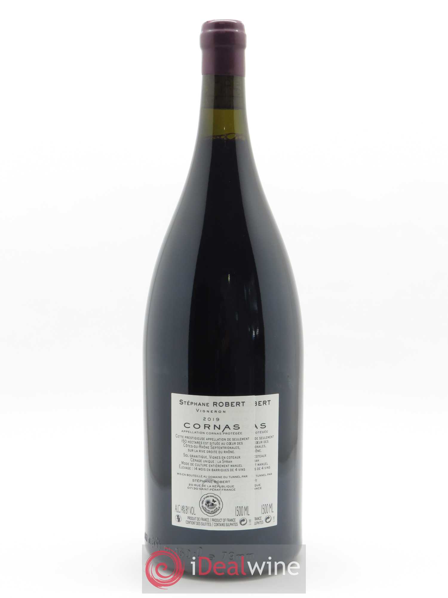 Cornas Tunnel (Domaine du) 2019 - Lot of 1 magnum - 1