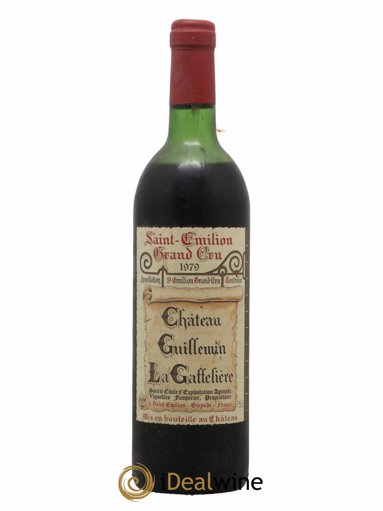 Saint-Émilion Grand Cru Guillemin La Gaffelière 1979 - Lot de 1 bouteille - 0