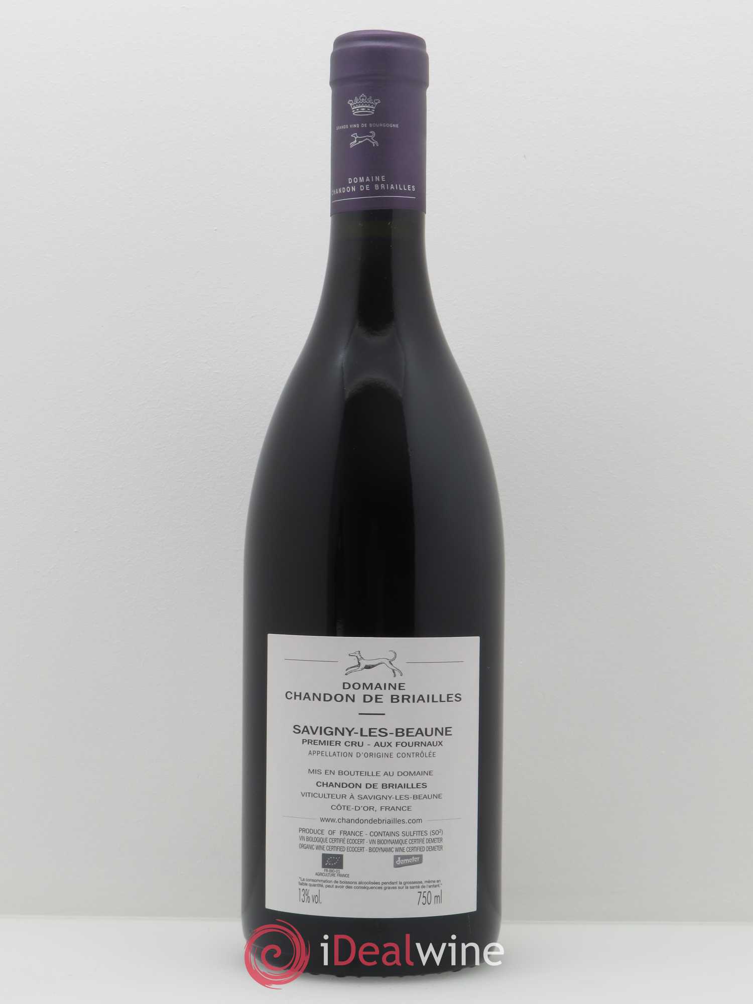 Savigny-lès-Beaune 1er Cru Aux Fournaux Chandon de Briailles 2017 - Lot de 1 bouteille - 1