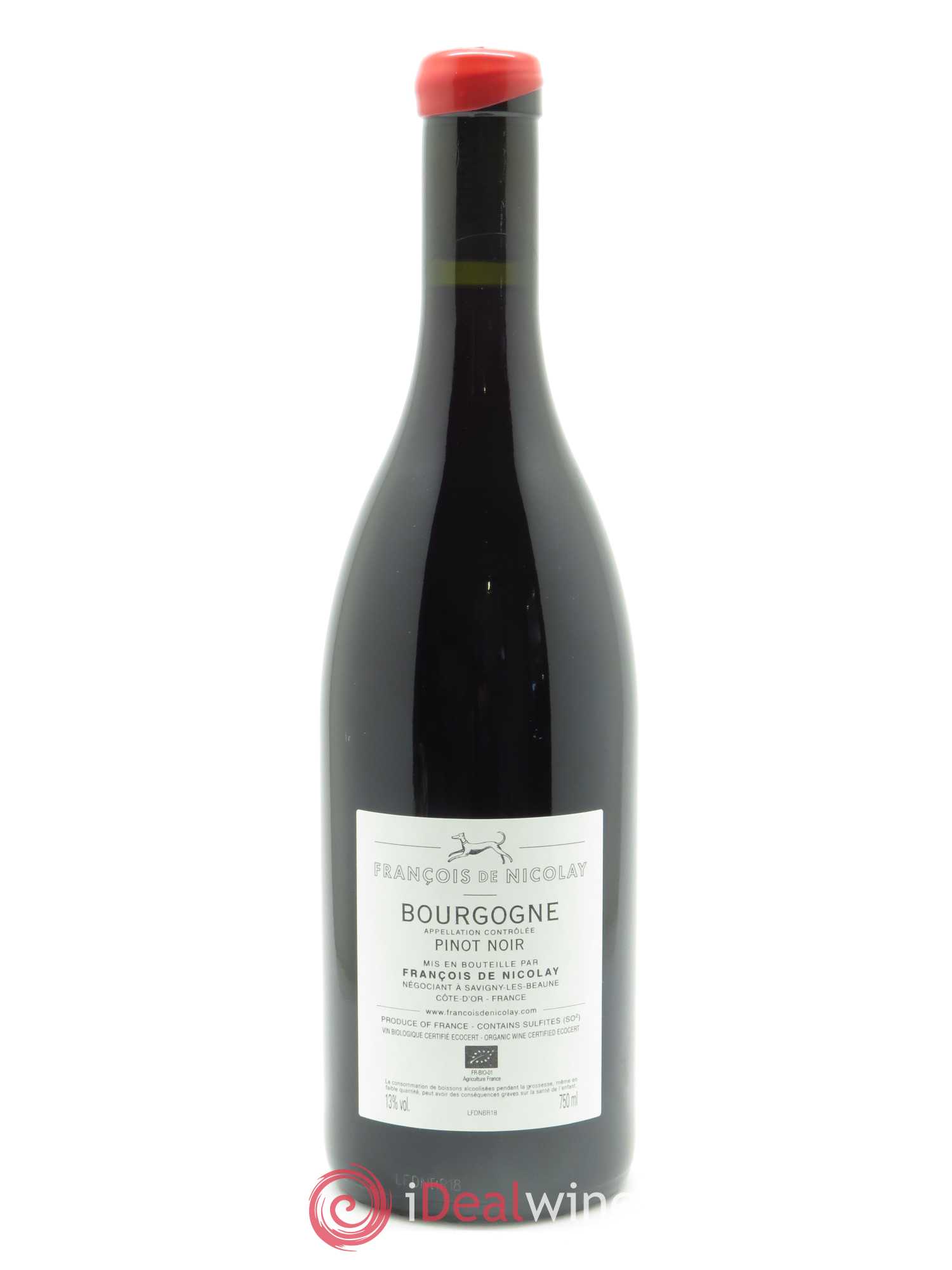 Bourgogne François de Nicolay 2018 - Lot de 1 bouteille - 1