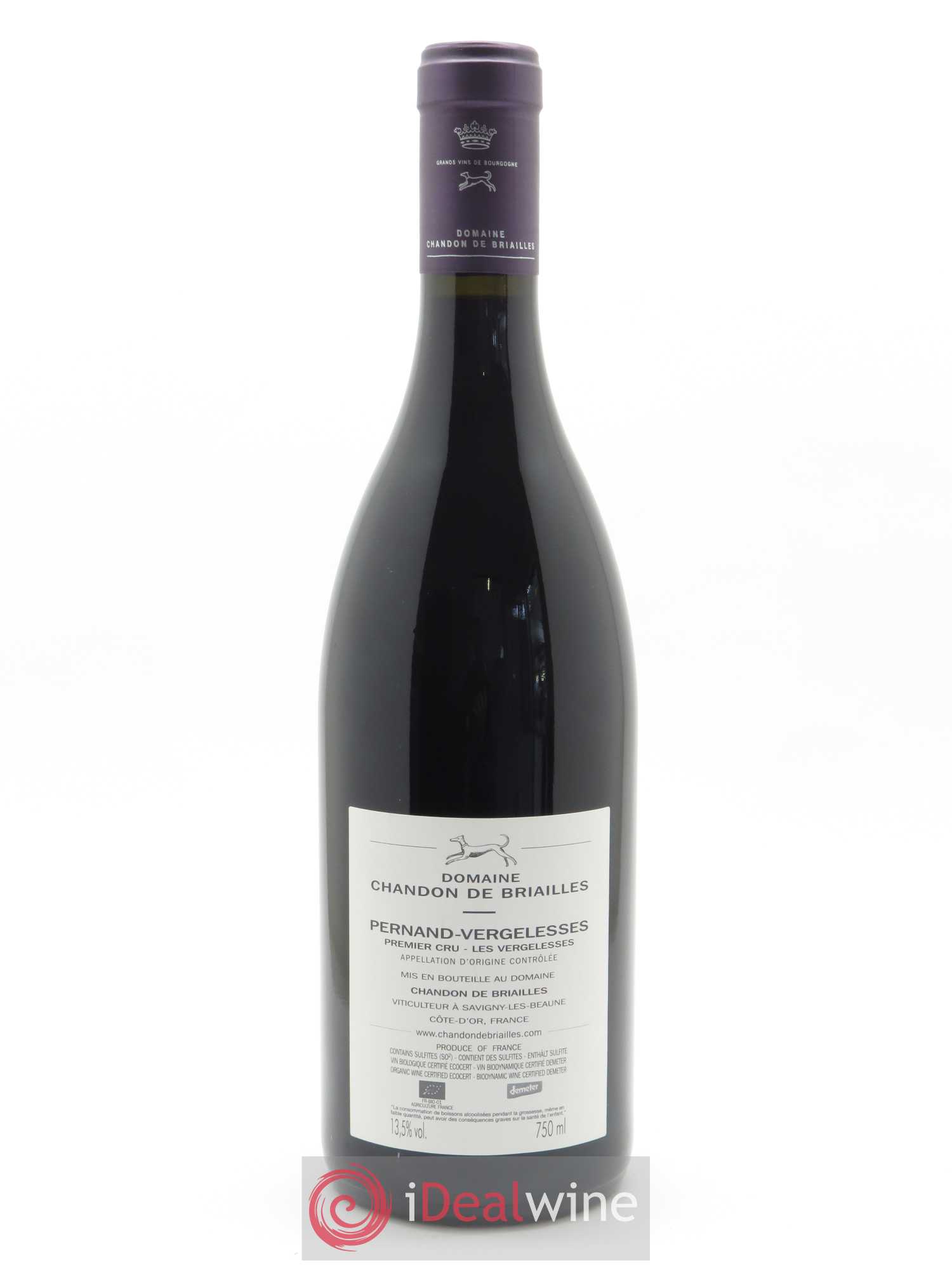 Pernand-Vergelesses 1er Cru Les Vergelesses Chandon de Briailles 2019 - Lot de 1 bouteille - 1