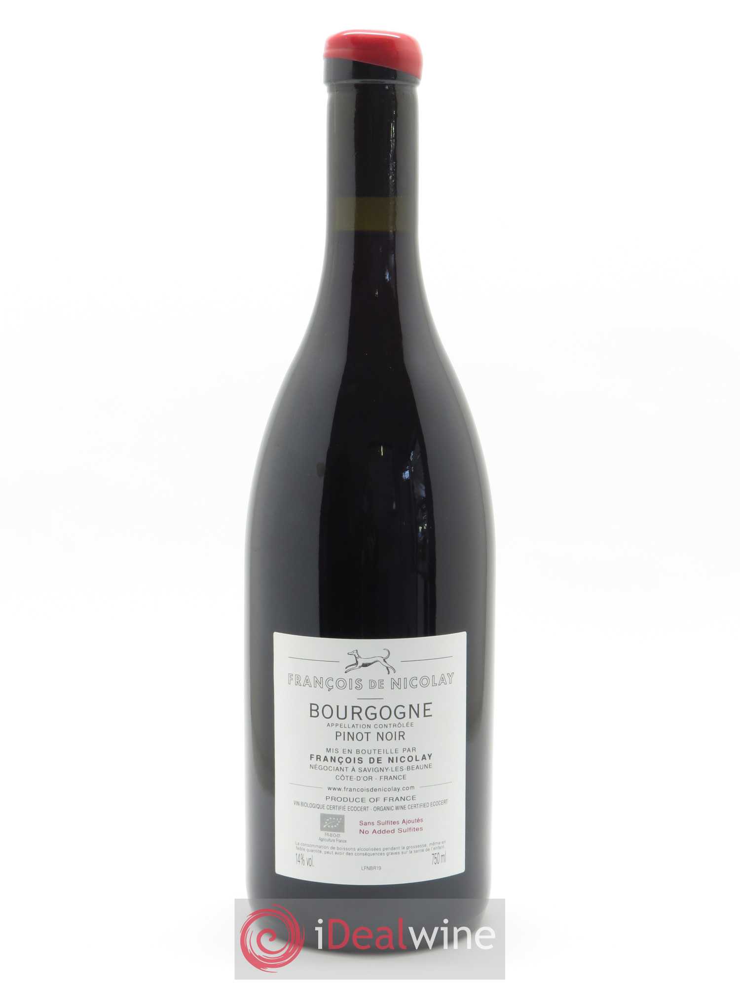 Bourgogne François de Nicolay 2019 - Lot de 1 bouteille - 1