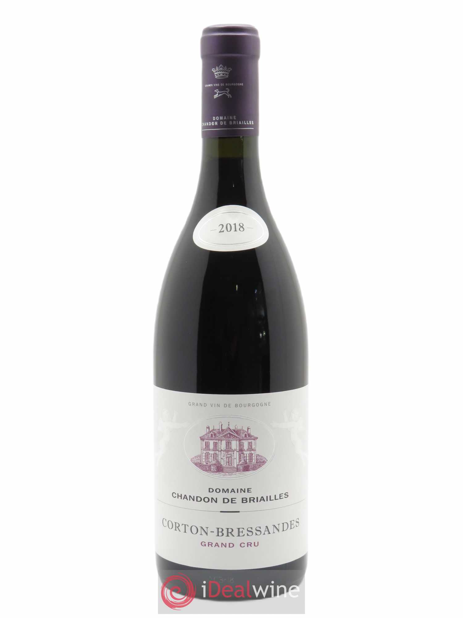 Corton Grand Cru Bressandes Chandon de Briailles 2018 - Lot de 1 bouteille - 0