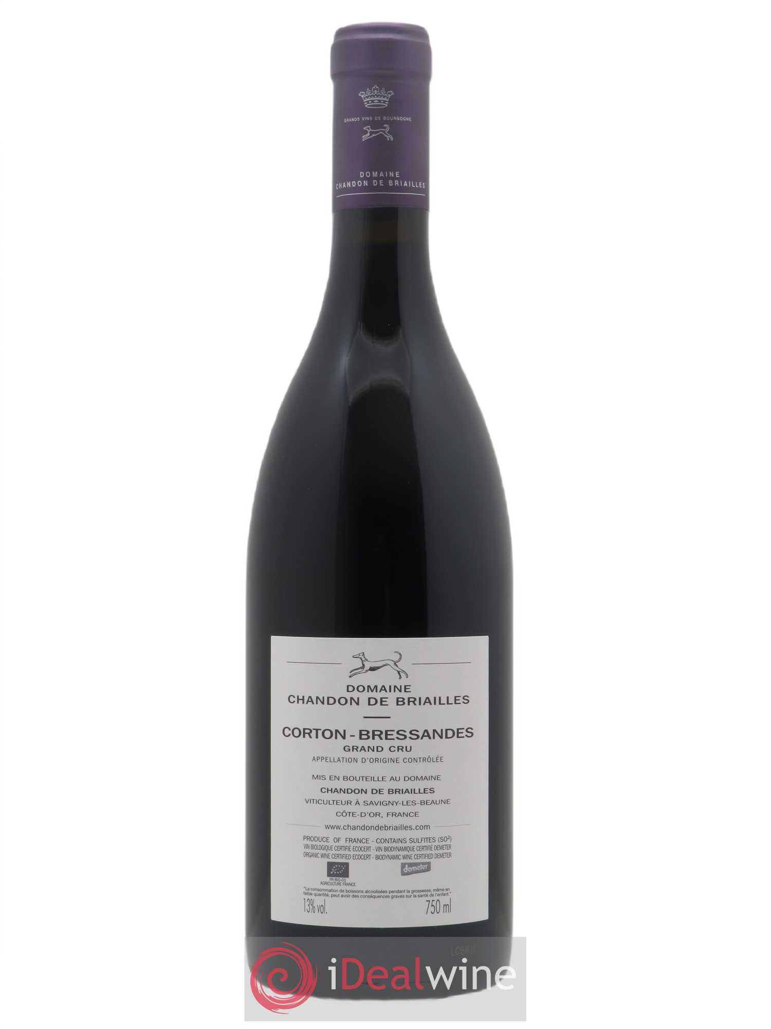 Corton Grand Cru Bressandes Chandon de Briailles 2017 - Lot of 1 bottle - 1