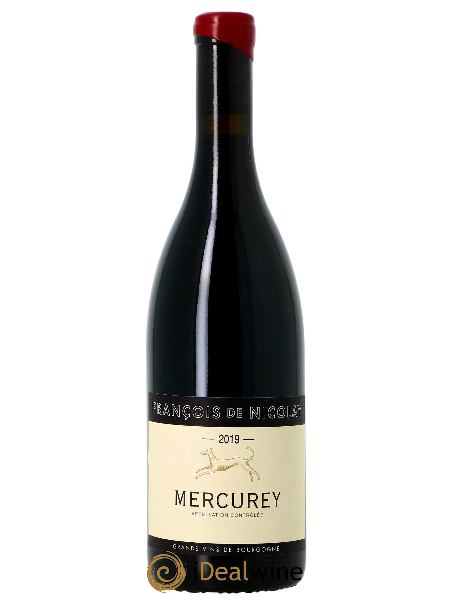 Mercurey François de Nicolay 2019 - Lot of 1 bottle - 0
