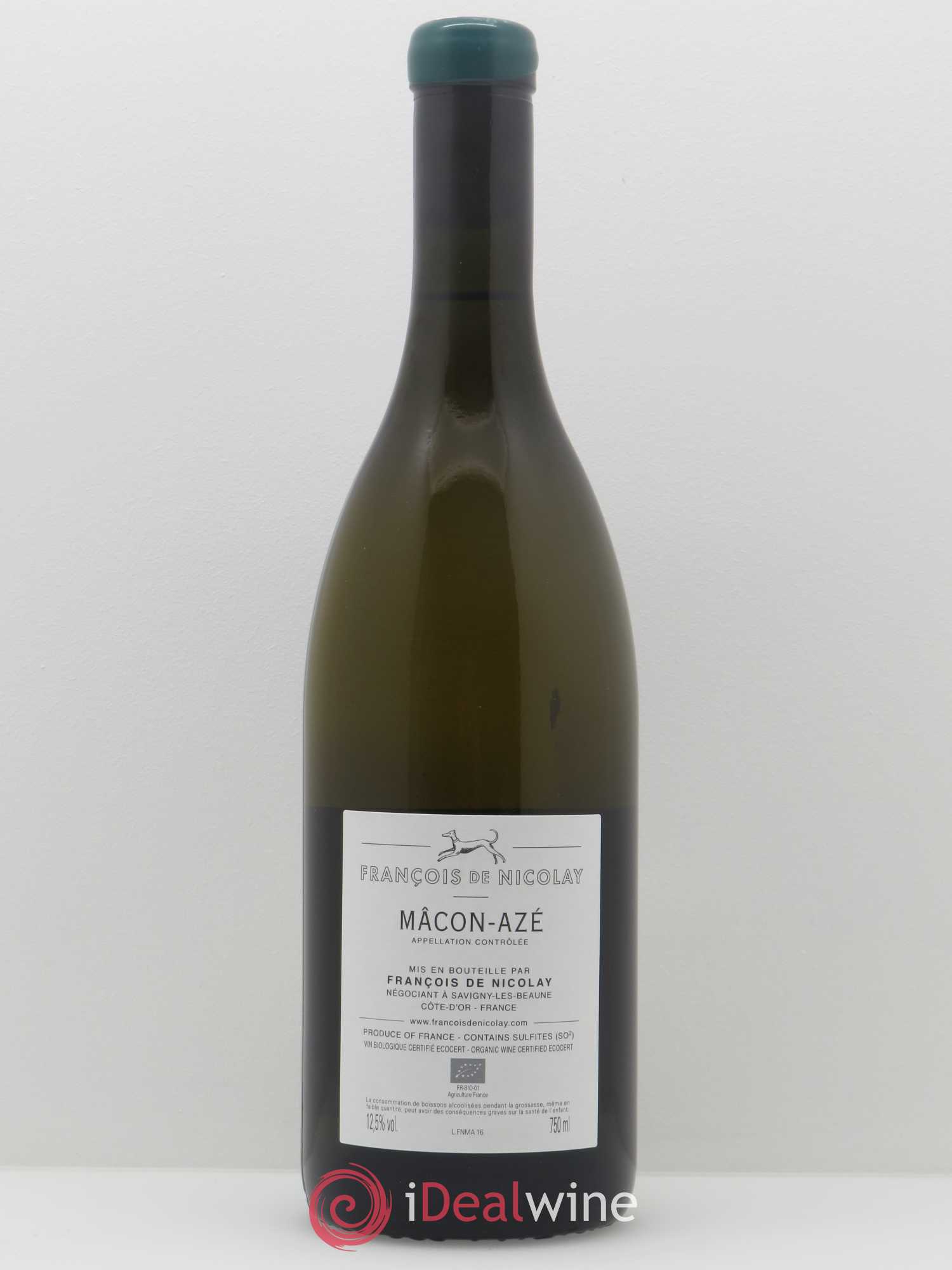 Mâcon-Azé François de Nicolay 2016 - Lot de 1 bouteille - 1