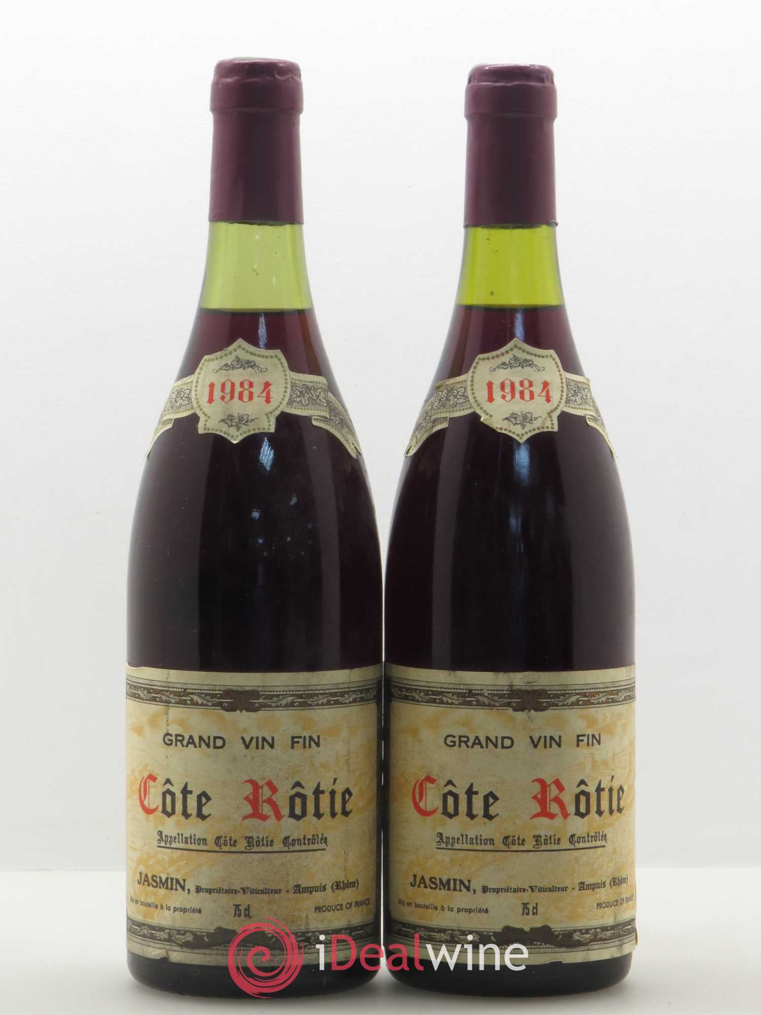 Côte-Rôtie Jasmin (Domaine) 1984 - Lot de 2 bouteilles - 0