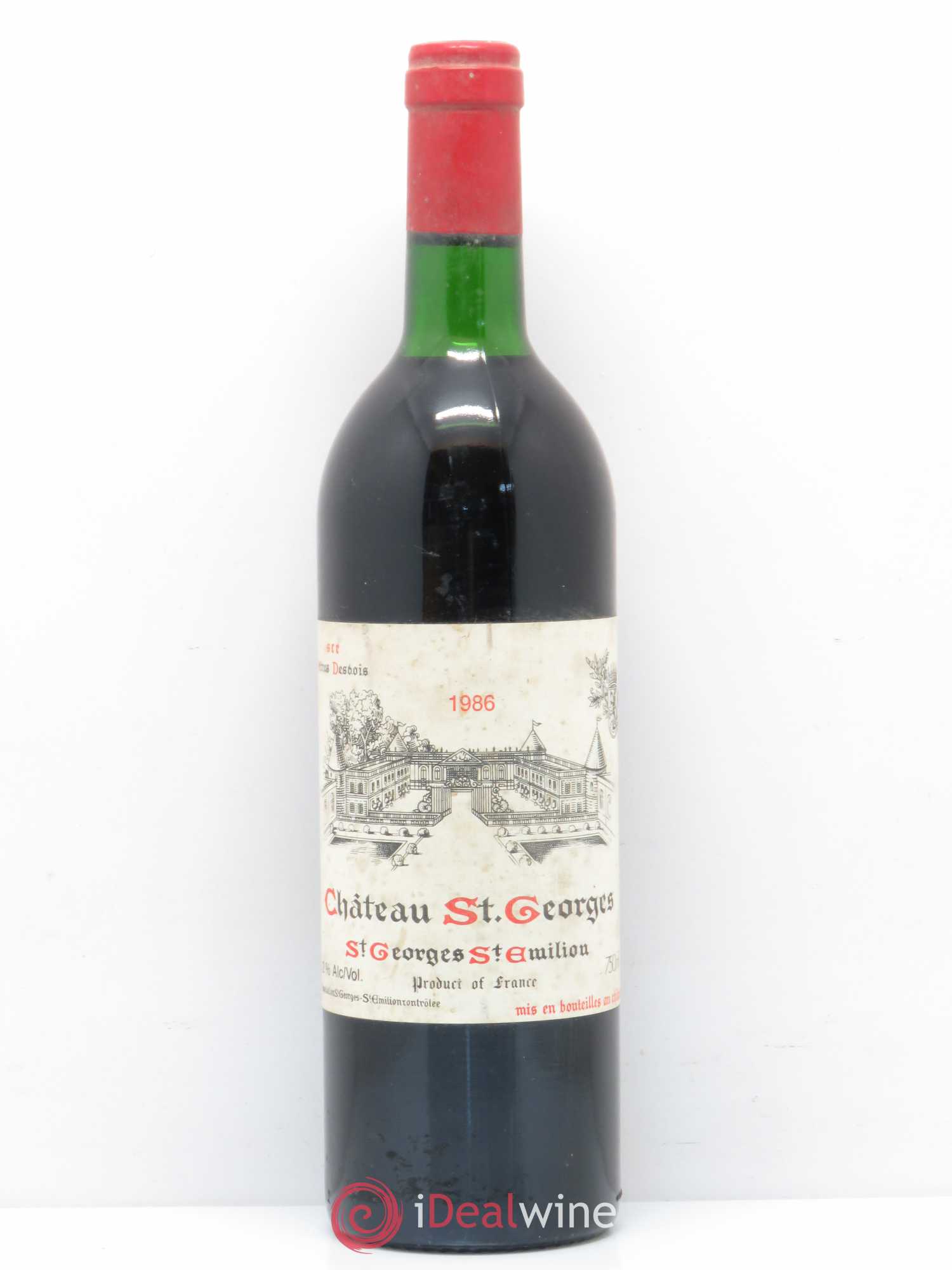 Château Saint-Georges 1986 - Lot de 1 bouteille - 0