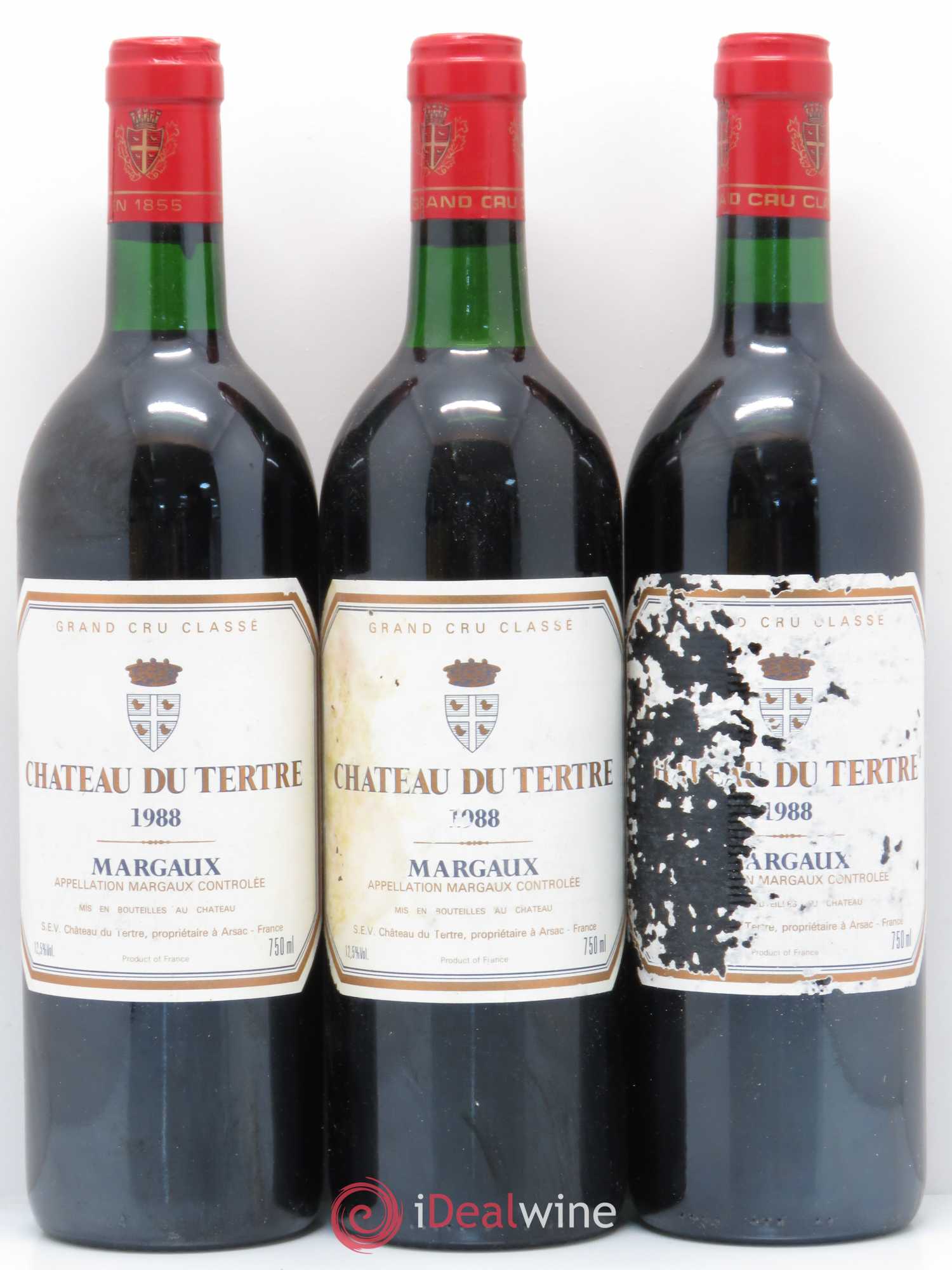 Château du Tertre 5ème Grand Cru Classé 1988 - Lot de 12 bouteilles - 4