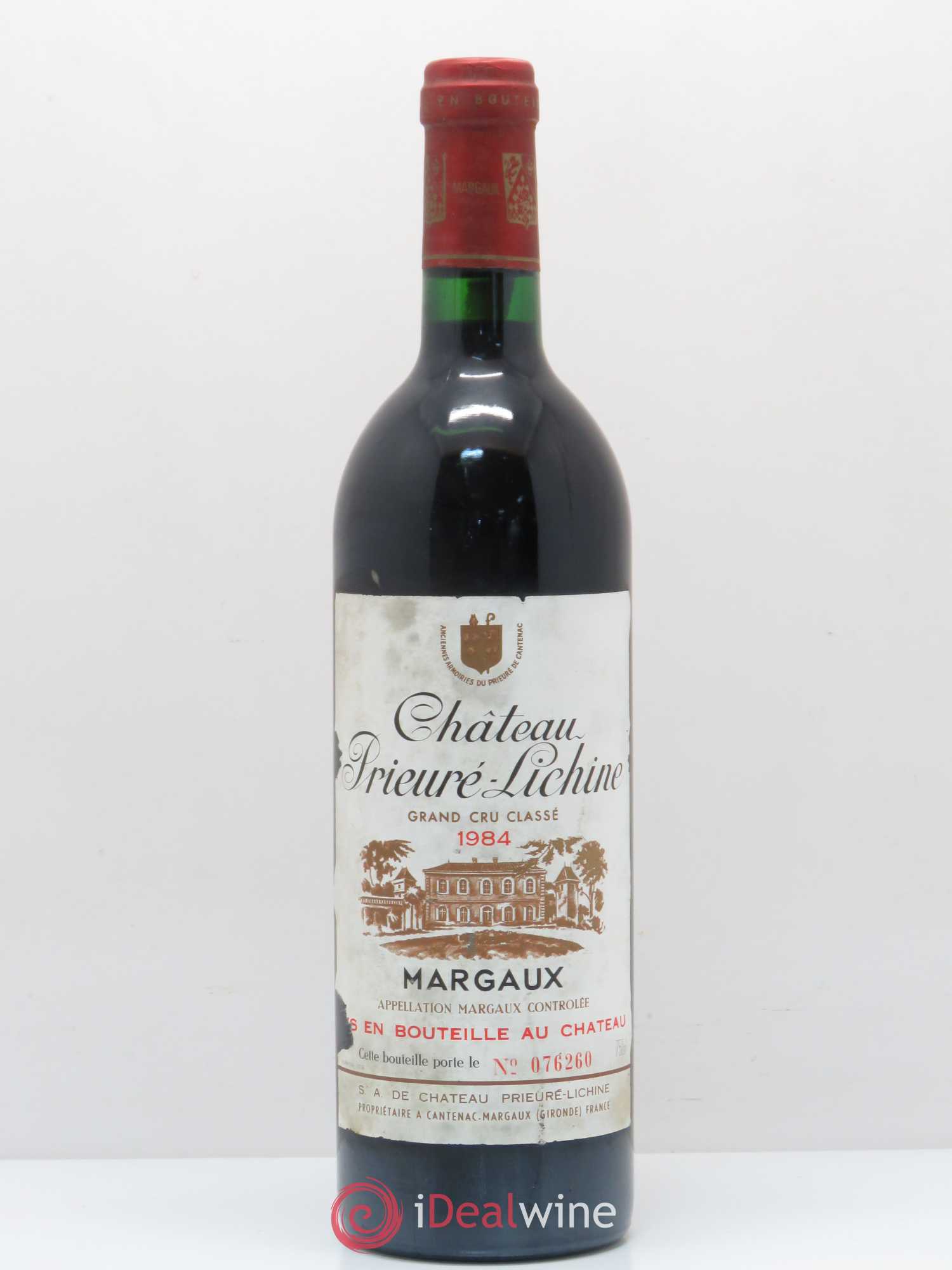 Cloître de Prieuré Lichine 1984 - Lot de 1 bouteille - 0
