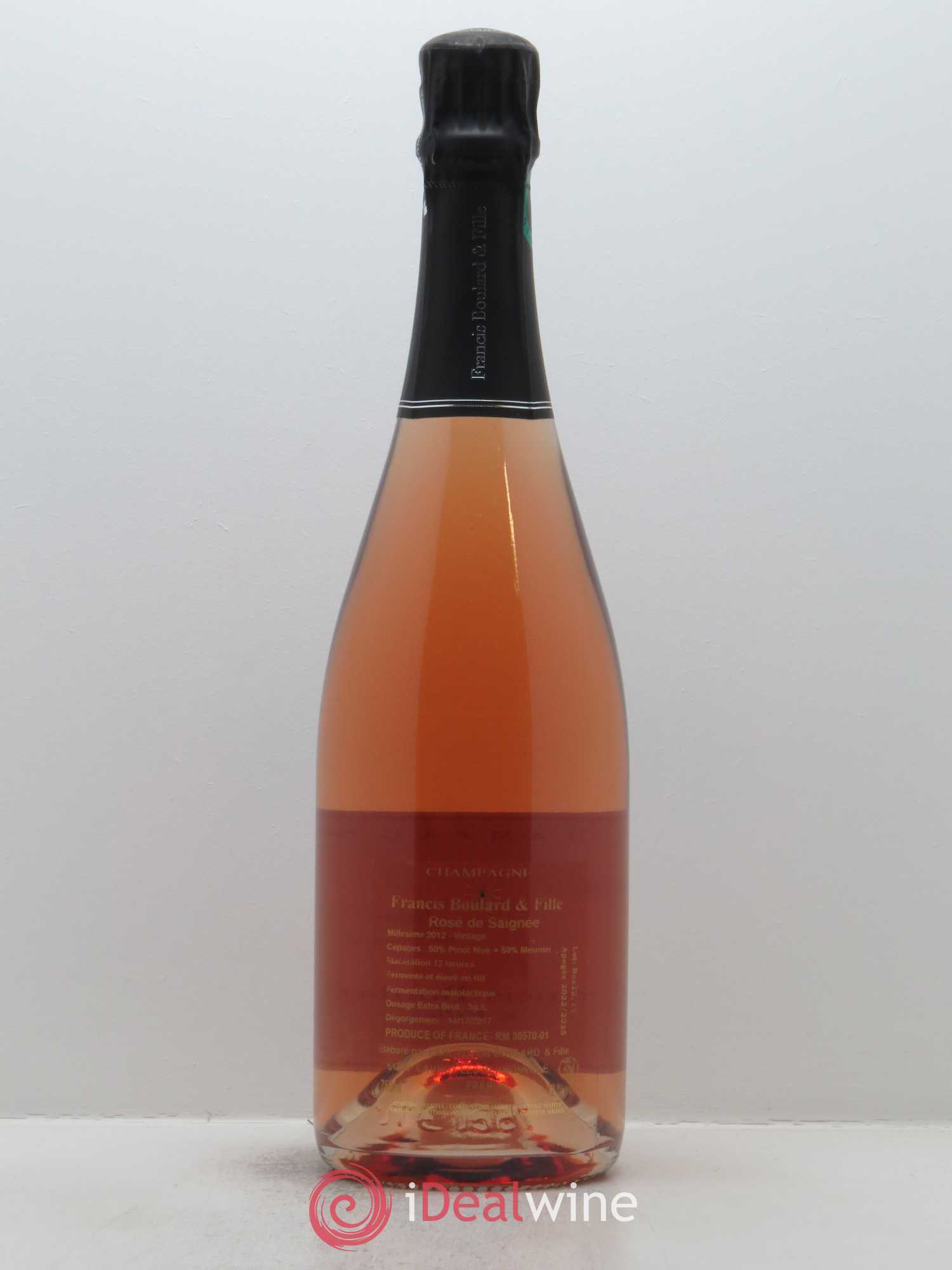 Extra-Brut Francis Boulard 2012 - Lot de 1 bouteille - 1