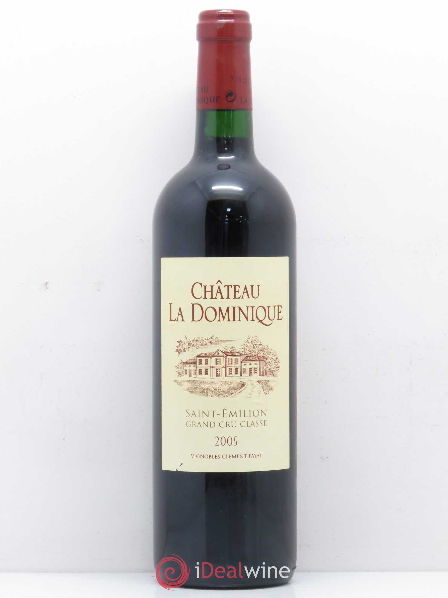 Château la Dominique Grand Cru Classé 2005 - Lot de 1 bouteille - 0