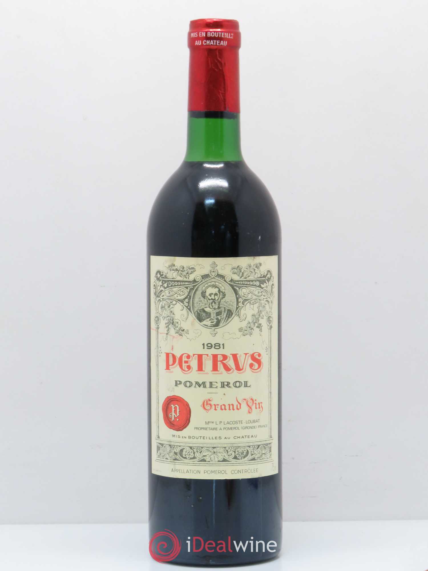 Petrus 1981 - Lot de 1 bouteille - 0