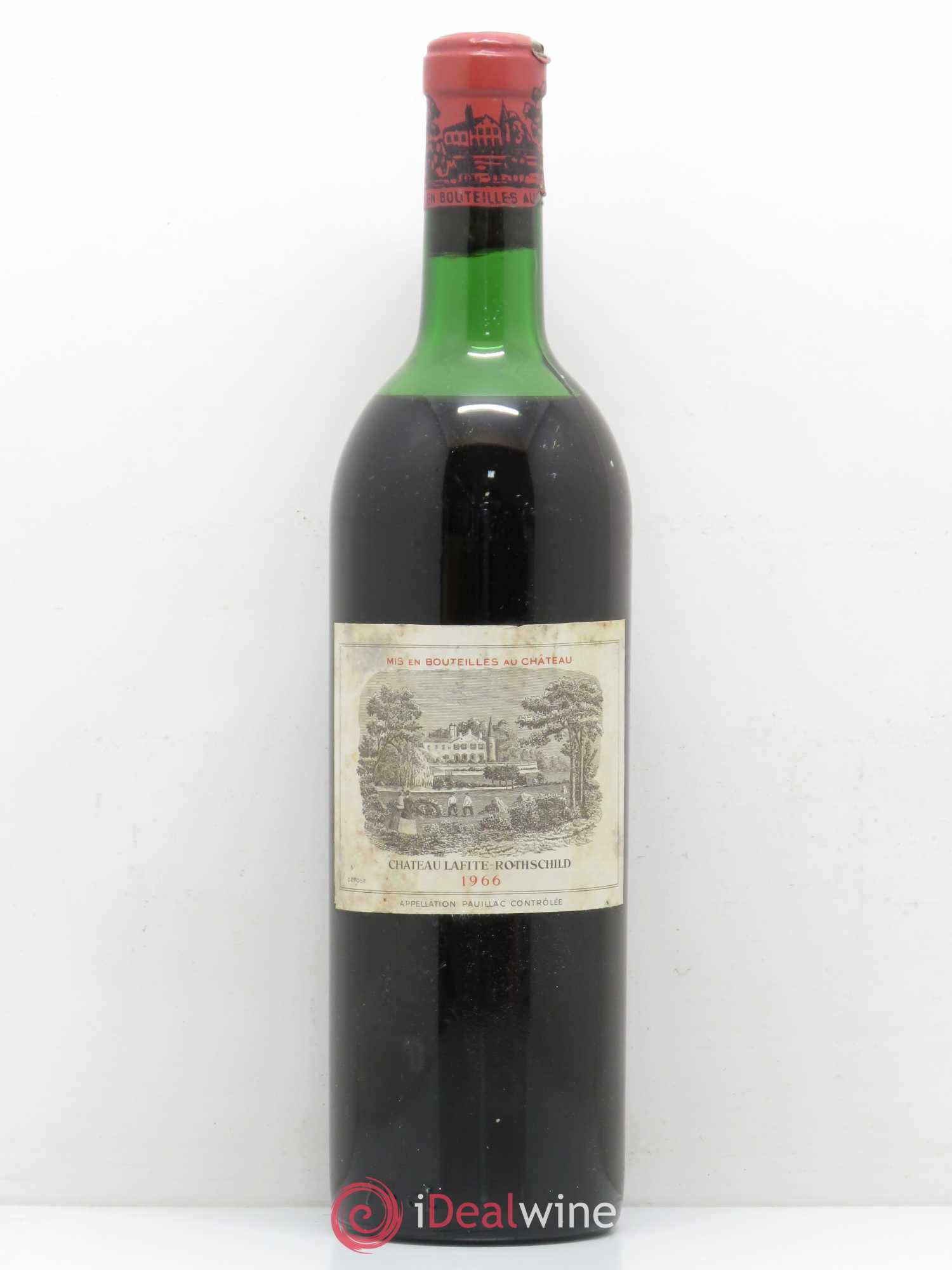 Château Lafite Rothschild 1er Grand Cru Classé 1966 - Lot de 1 bouteille - 0