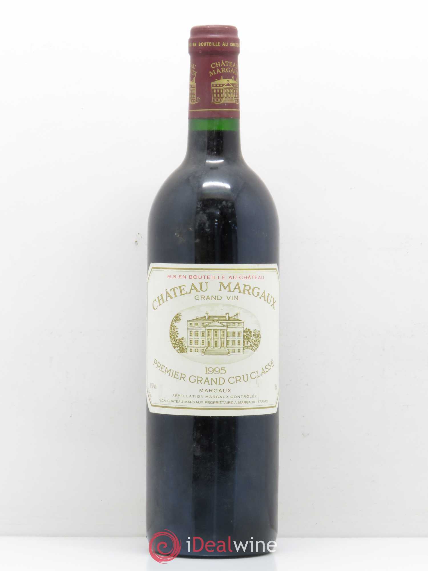 Château Margaux 1er Grand Cru Classé 1995 - Lot de 1 bouteille - 0