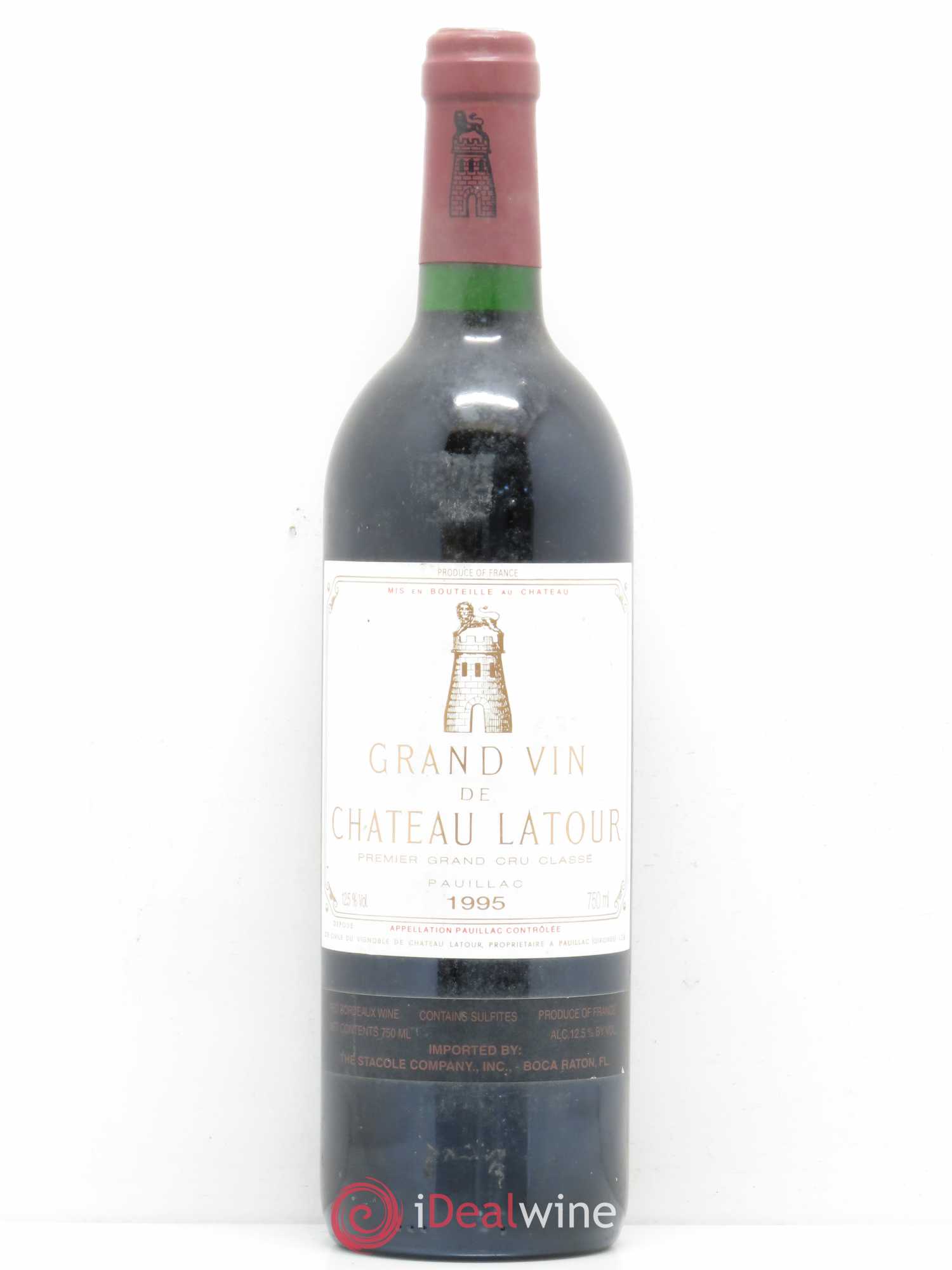 Château Latour 1er Grand Cru Classé 1995 - Lot de 1 bouteille - 0