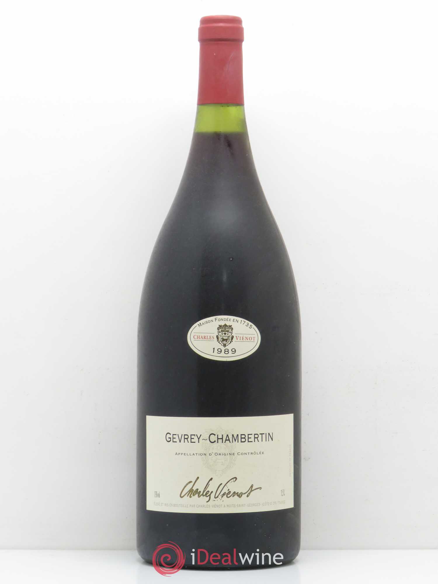 Gevrey-Chambertin Charles Vienot 1989 - Lot de 1 magnum - 0