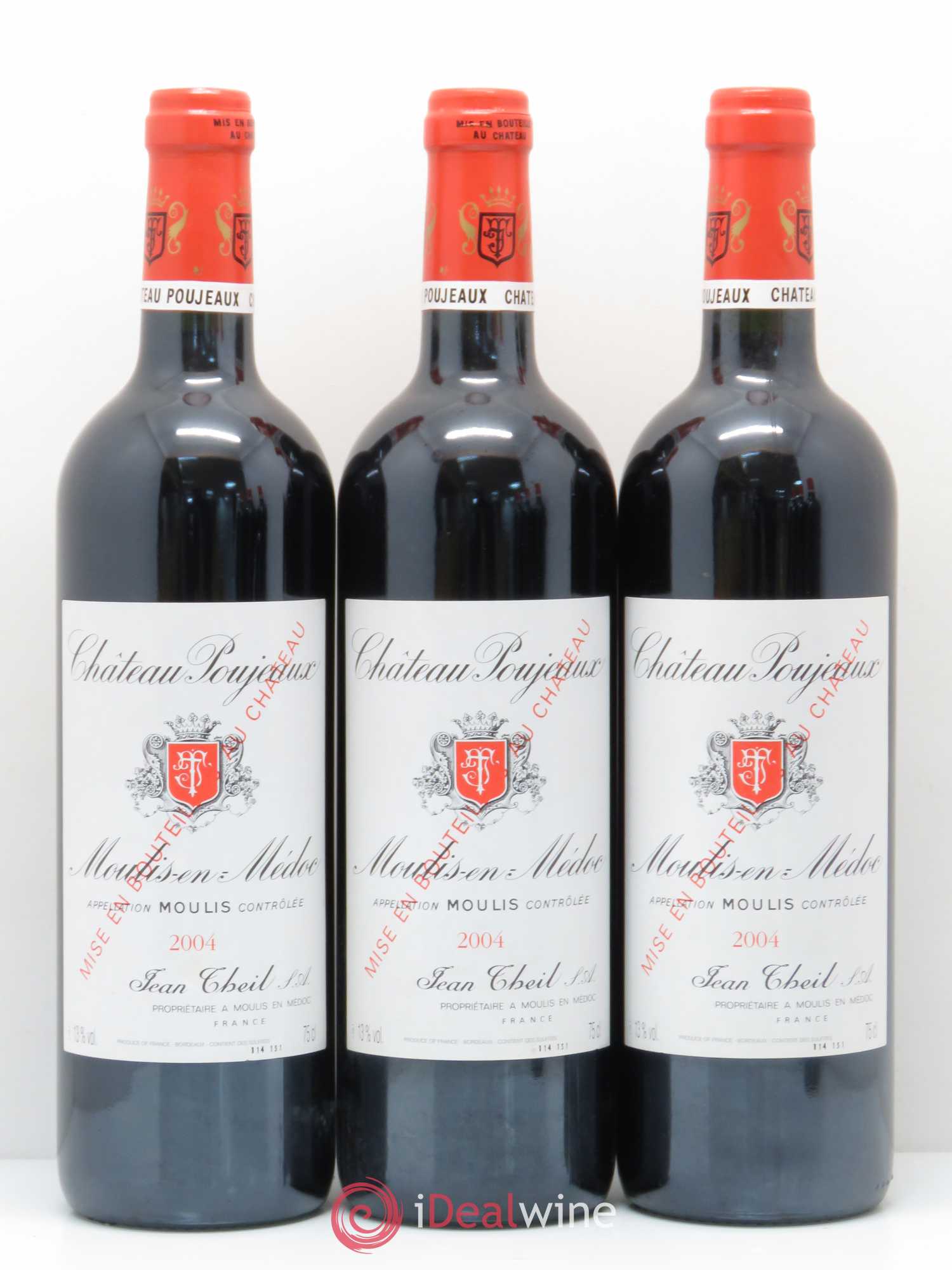 Château Poujeaux 2004 - Lot de 6 bouteilles - 2
