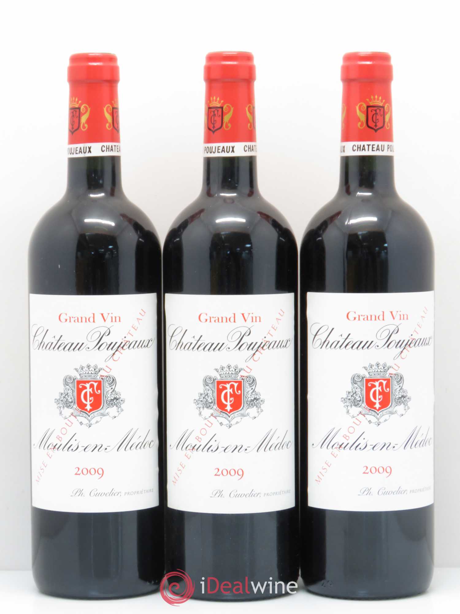 Château Poujeaux 2009 - Lot de 6 bouteilles - 1