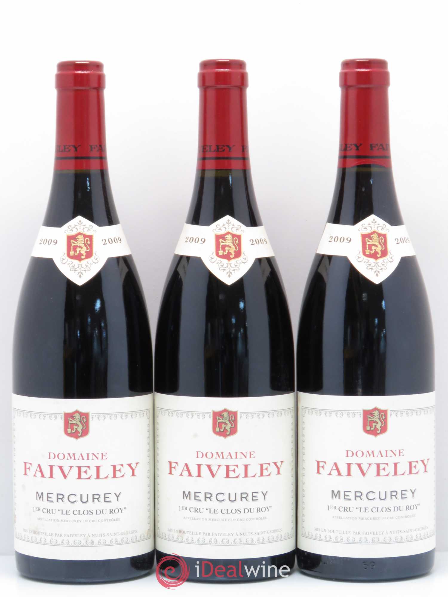 Mercurey 1er Cru Clos du Roy Faiveley 2009 - Lot de 6 bouteilles - 2