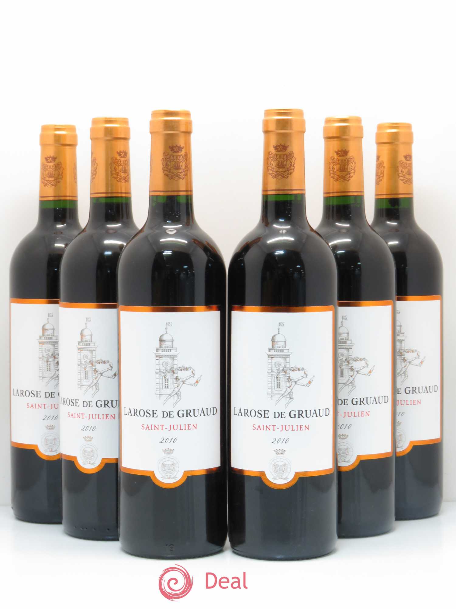Larose de Gruaud Second Vin 2010 - Lot de 6 bouteilles - 0
