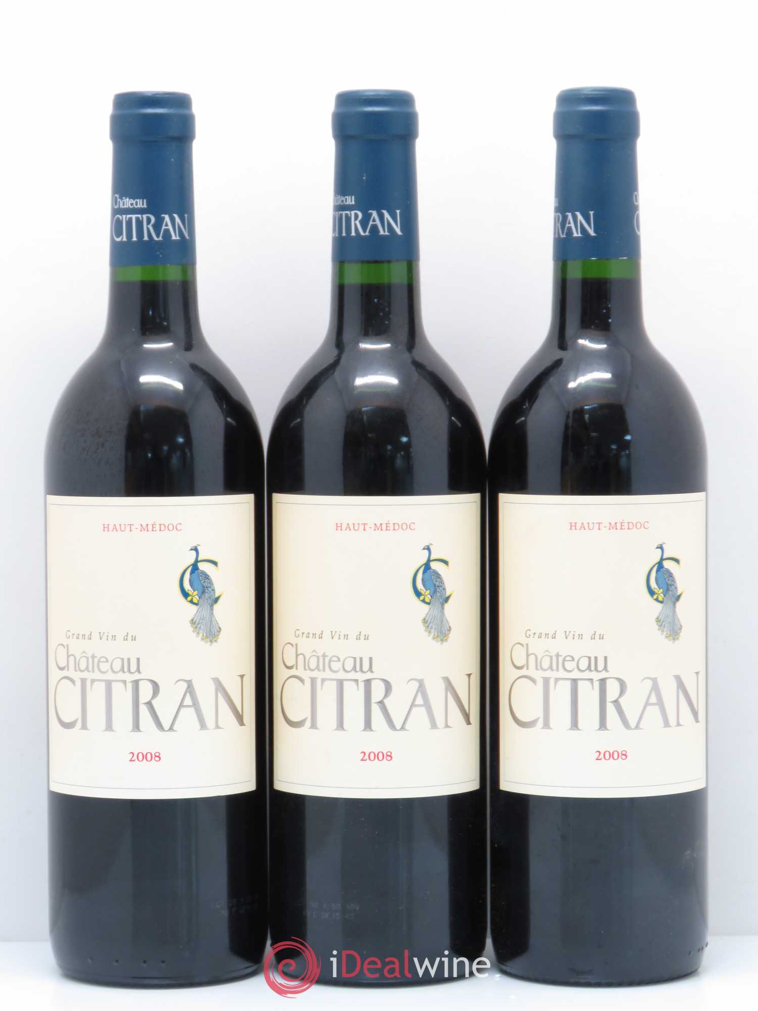 Château Citran Cru Bourgeois 2008 - Lot de 6 bouteilles - 1