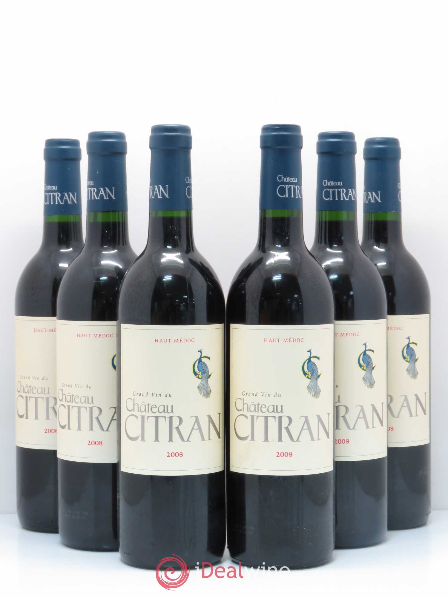 Château Citran Cru Bourgeois 2008 - Lot de 6 bouteilles - 0