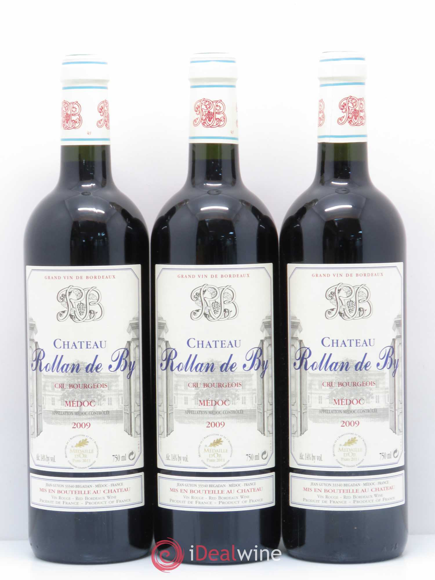 Château Rollan de By Cru Bourgeois 2009 - Lot de 6 bouteilles - 1