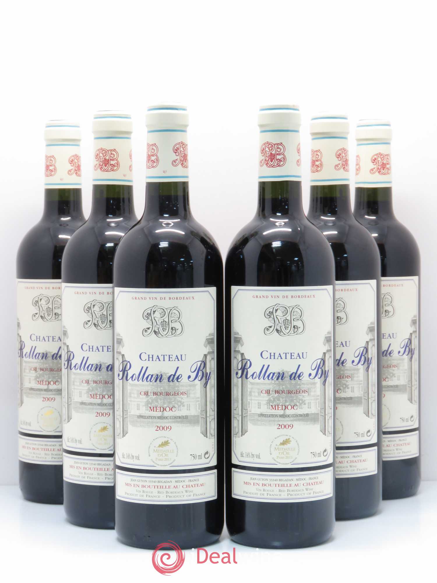 Château Rollan de By Cru Bourgeois 2009 - Lot de 6 bouteilles - 0