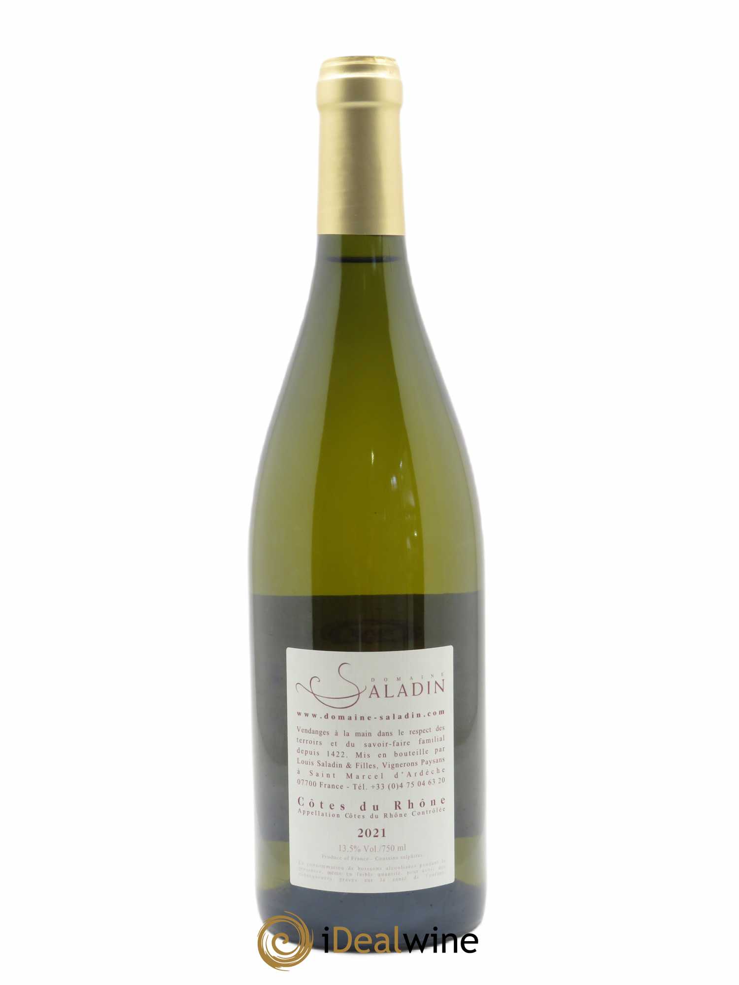 Côtes-du-Rhône Per El Domaine Saladin 2021 - Lot of 1 bottle - 1