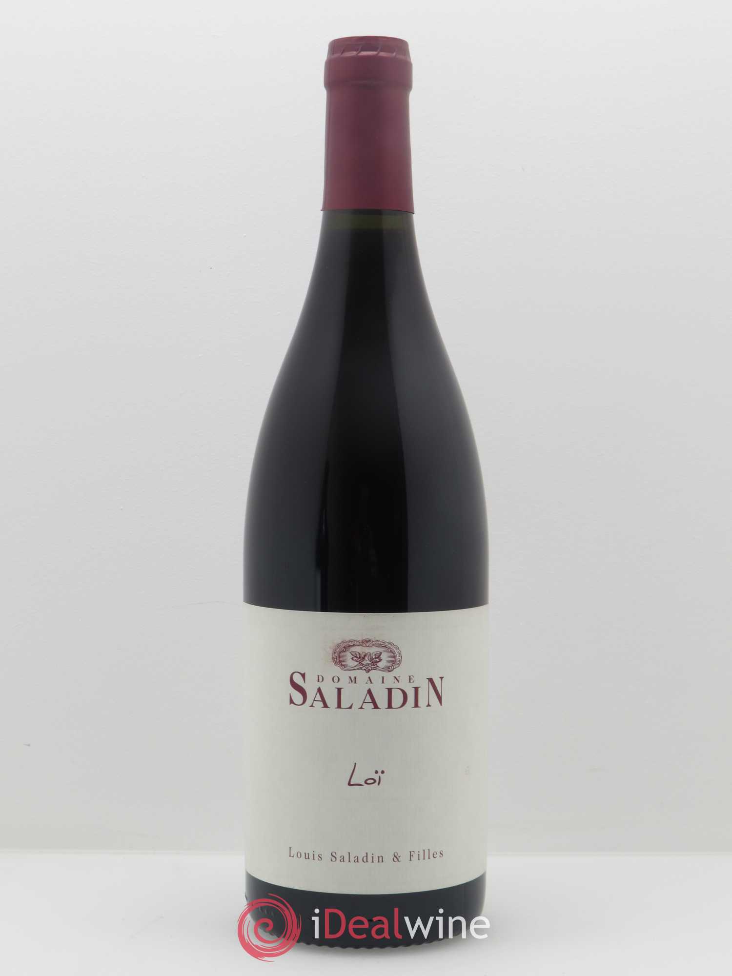 Côtes-du-Rhône Loï Domaine Saladin 2017 - Lot de 1 bouteille - 0