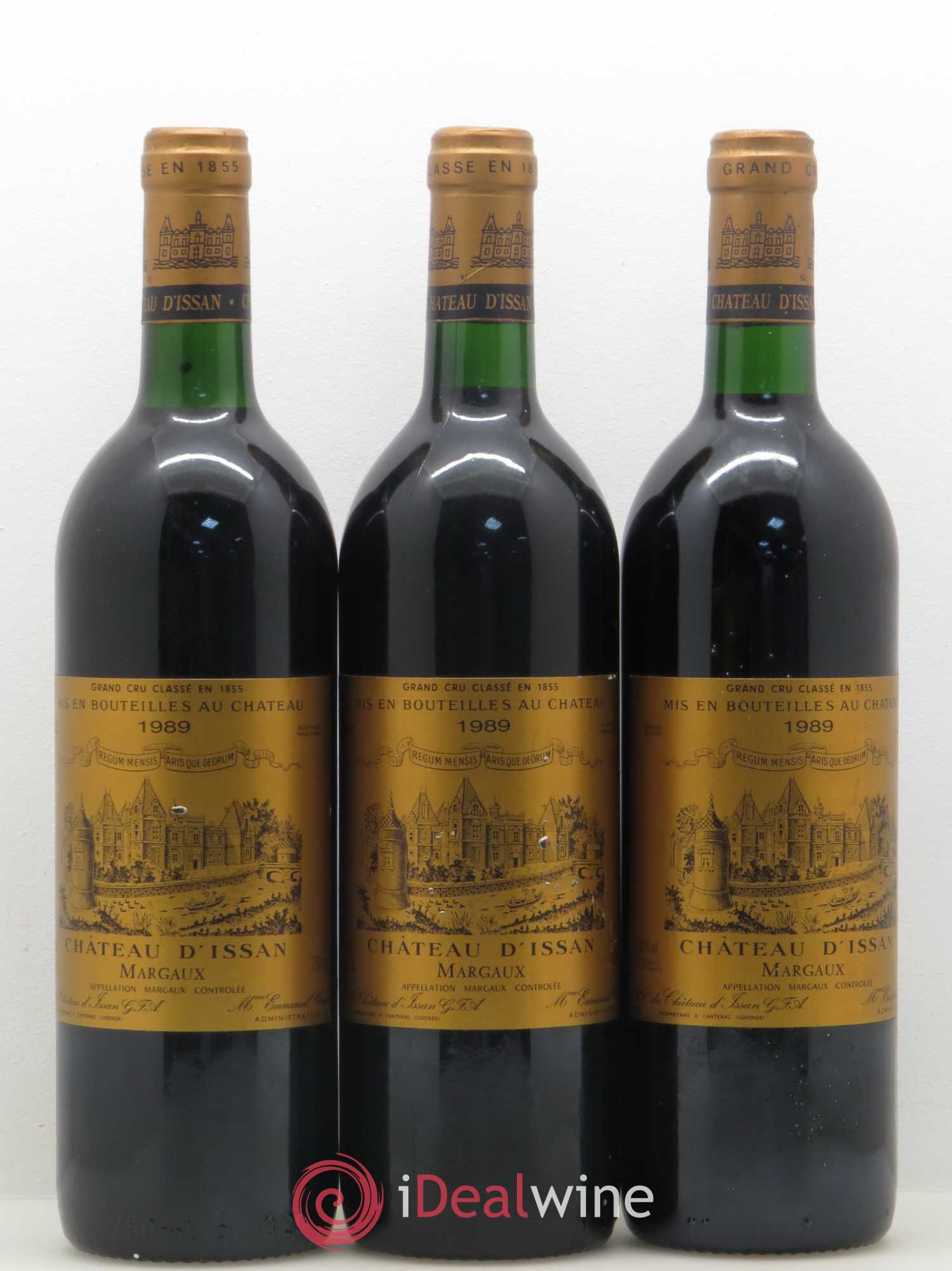 Château d'Issan 3ème Grand Cru Classé 1989 - Lot de 12 bouteilles - 2