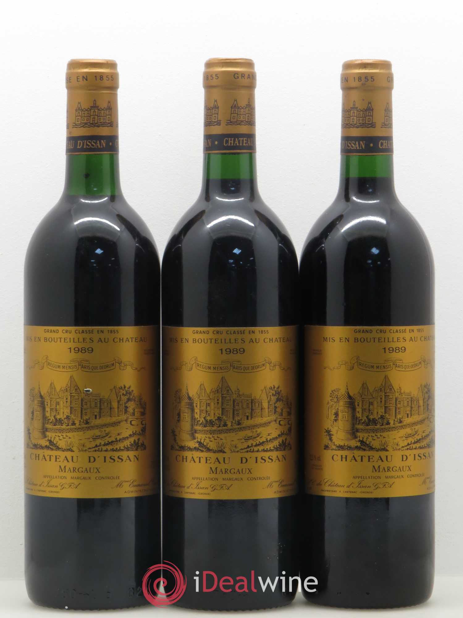 Château d'Issan 3ème Grand Cru Classé 1989 - Lot de 12 bouteilles - 3
