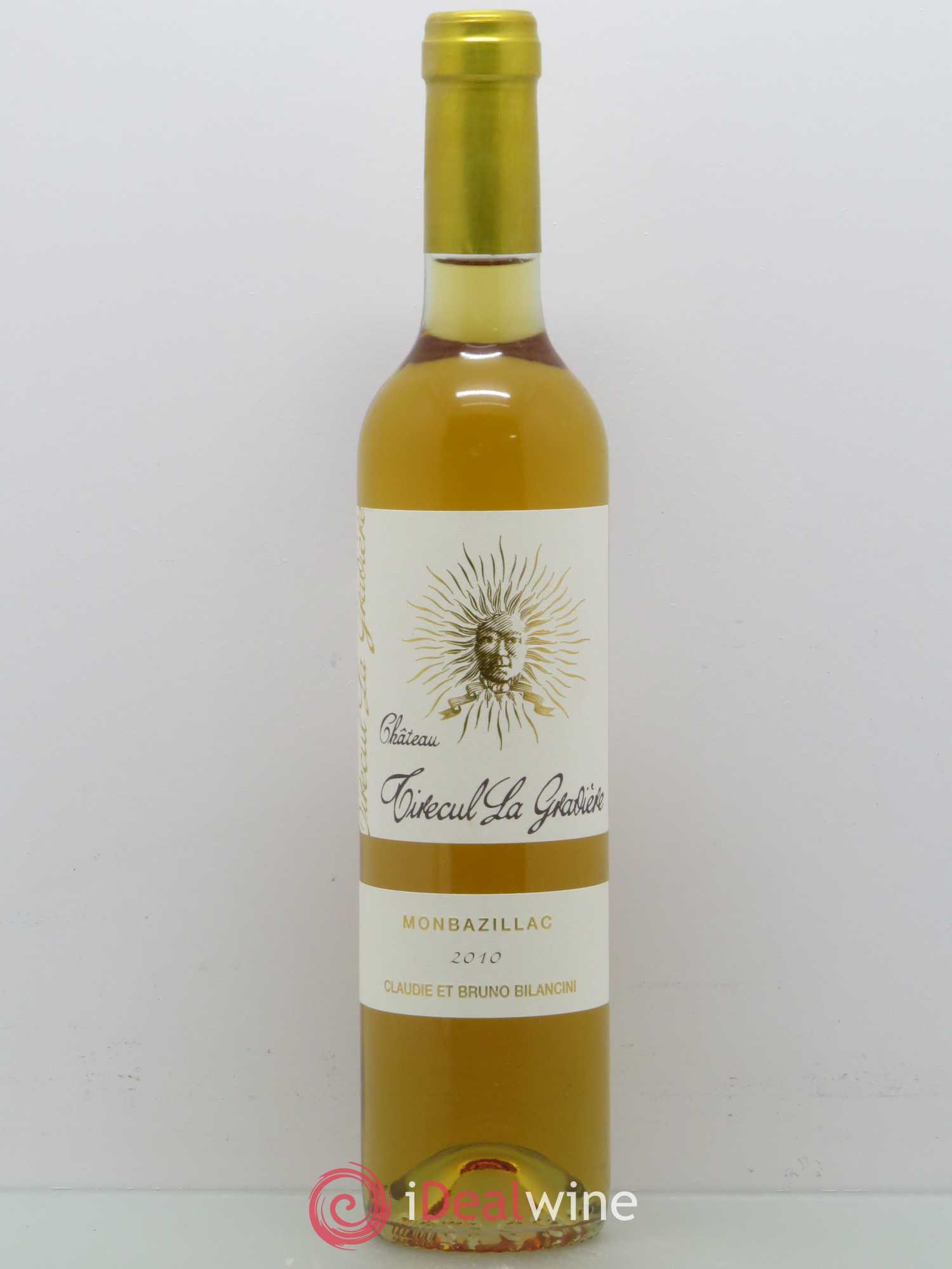 Monbazillac Château Tirecul La Gravière Bruno et Claudie Bilancini (senza prezzo di riserva) 2010 - Lotto di 1 bottiglia - 0