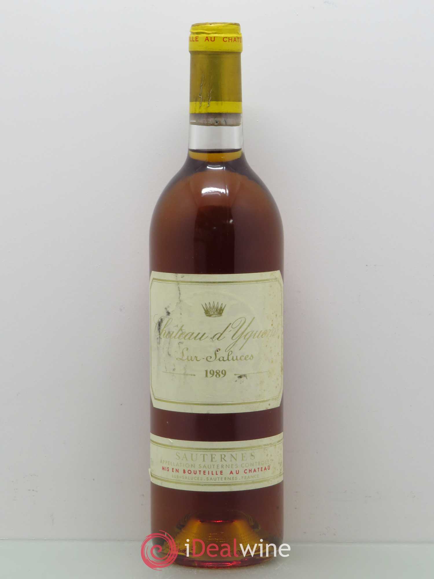 Château d' Yquem 1er Cru Classé Supérieur (senza prezzo di riserva) 1989 - Lotto di 1 bottiglia - 0