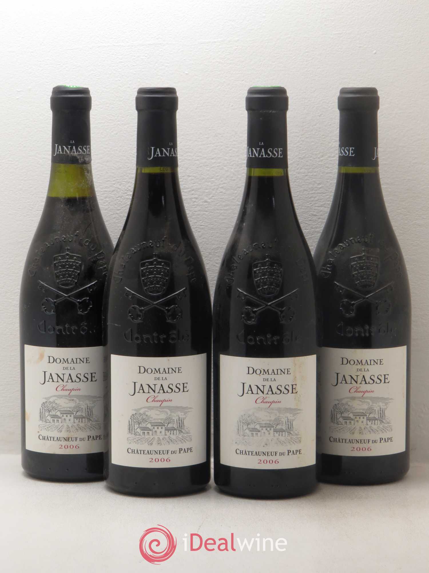 Châteauneuf-du-Pape Cuvée Chaupin La Janasse (Domaine de) (sans prix de réserve) 2006 - Lot de 4 bouteilles - 0