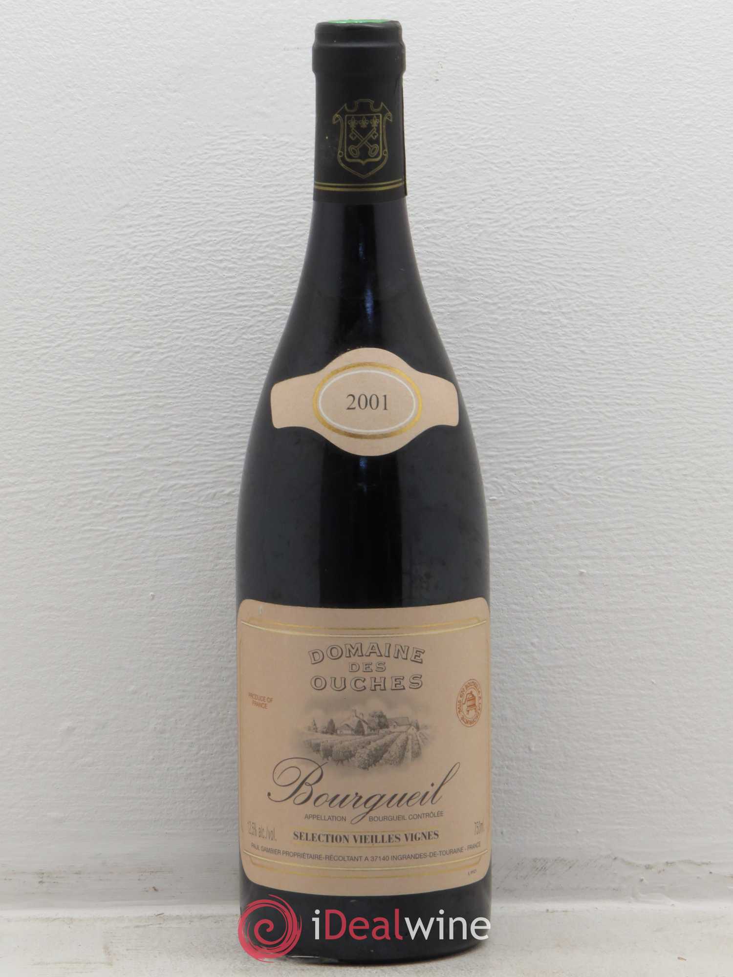 Bourgueil Domaine des Ouches Vieilles Vignes (sans prix de réserve) 2001 - Posten von 1 Flasche - 0