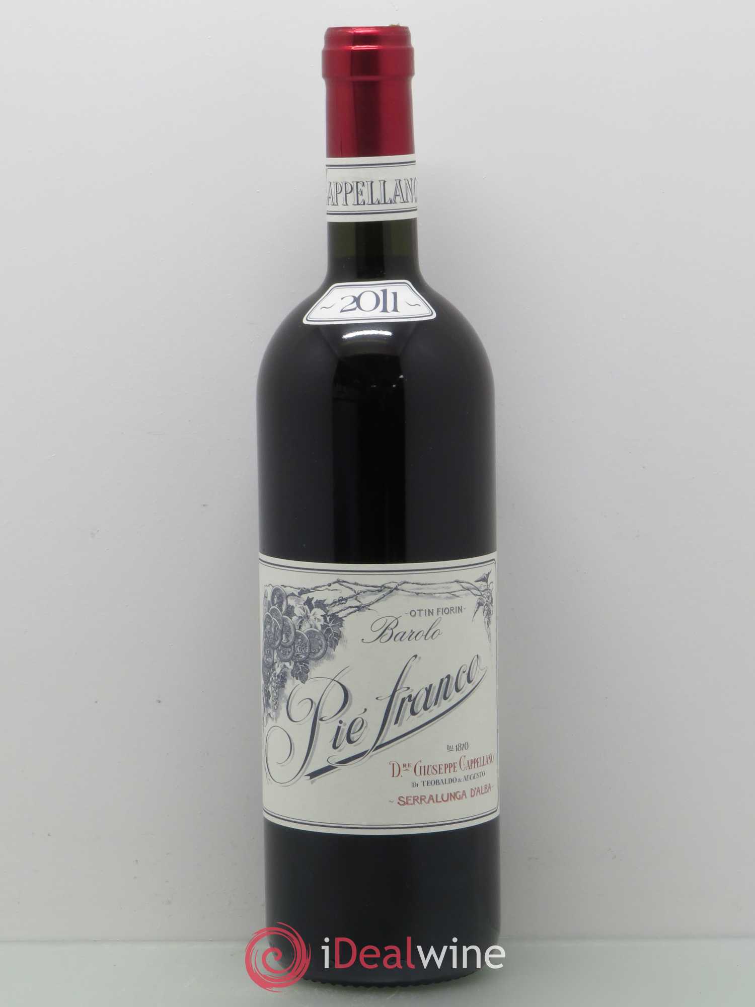 Barolo Otin Fiorin Cappellano Pie Franco (sans prix de réserve) 2011 - Posten von 1 Flasche - 0