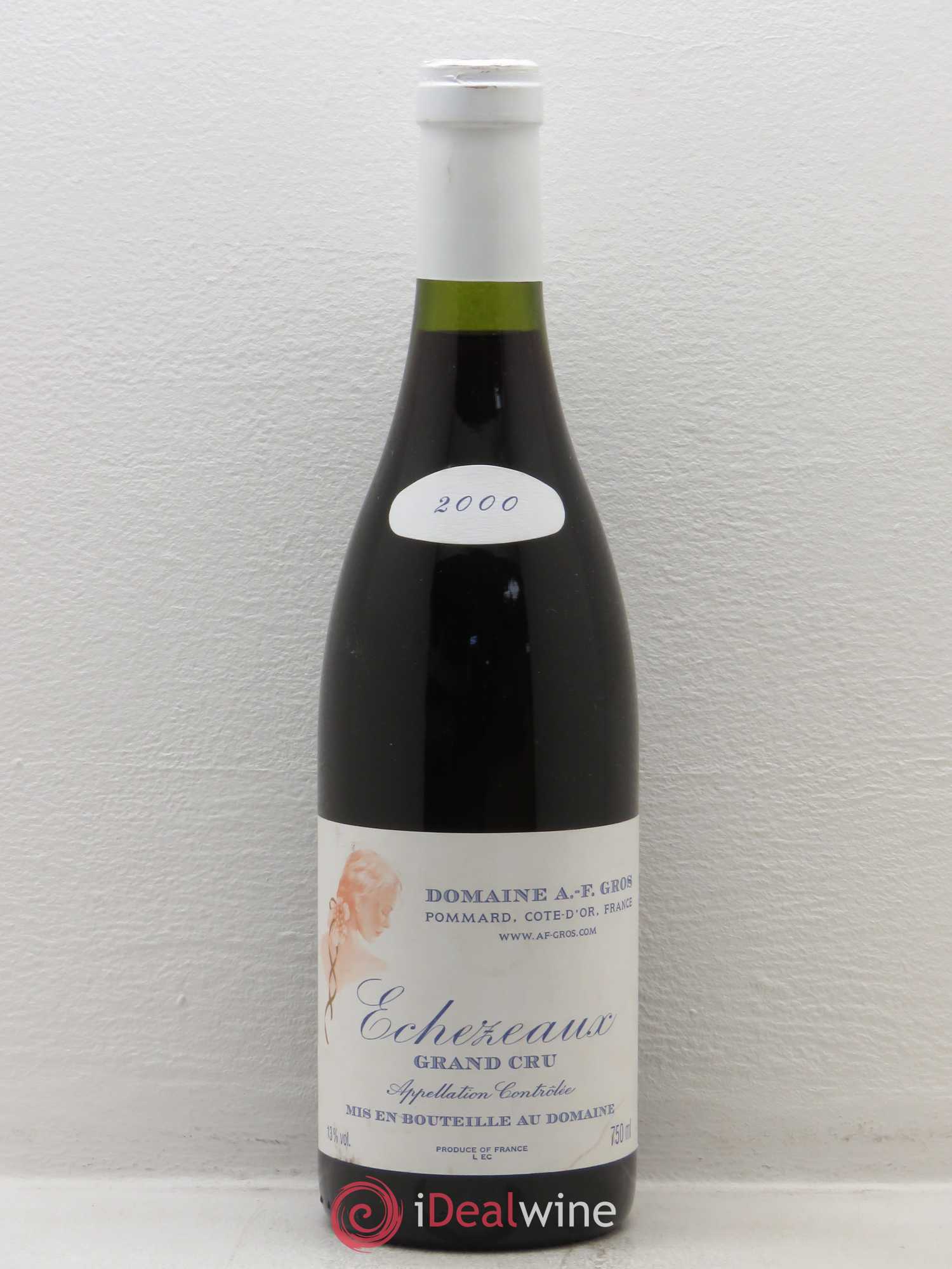 Echezeaux Grand Cru A.-F. Gros (sans prix de réserve) 2000 - Lot de 1 bouteille - 0
