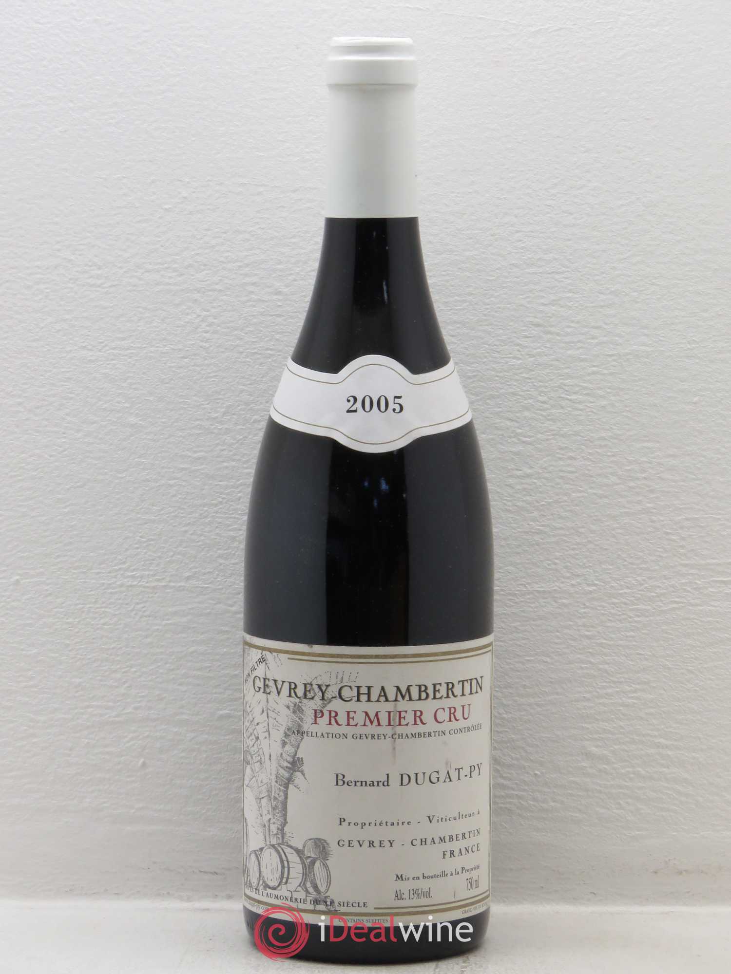 Gevrey-Chambertin 1er Cru Dugat-Py (sans prix de réserve) 2005 - Lot de 1 bouteille - 0