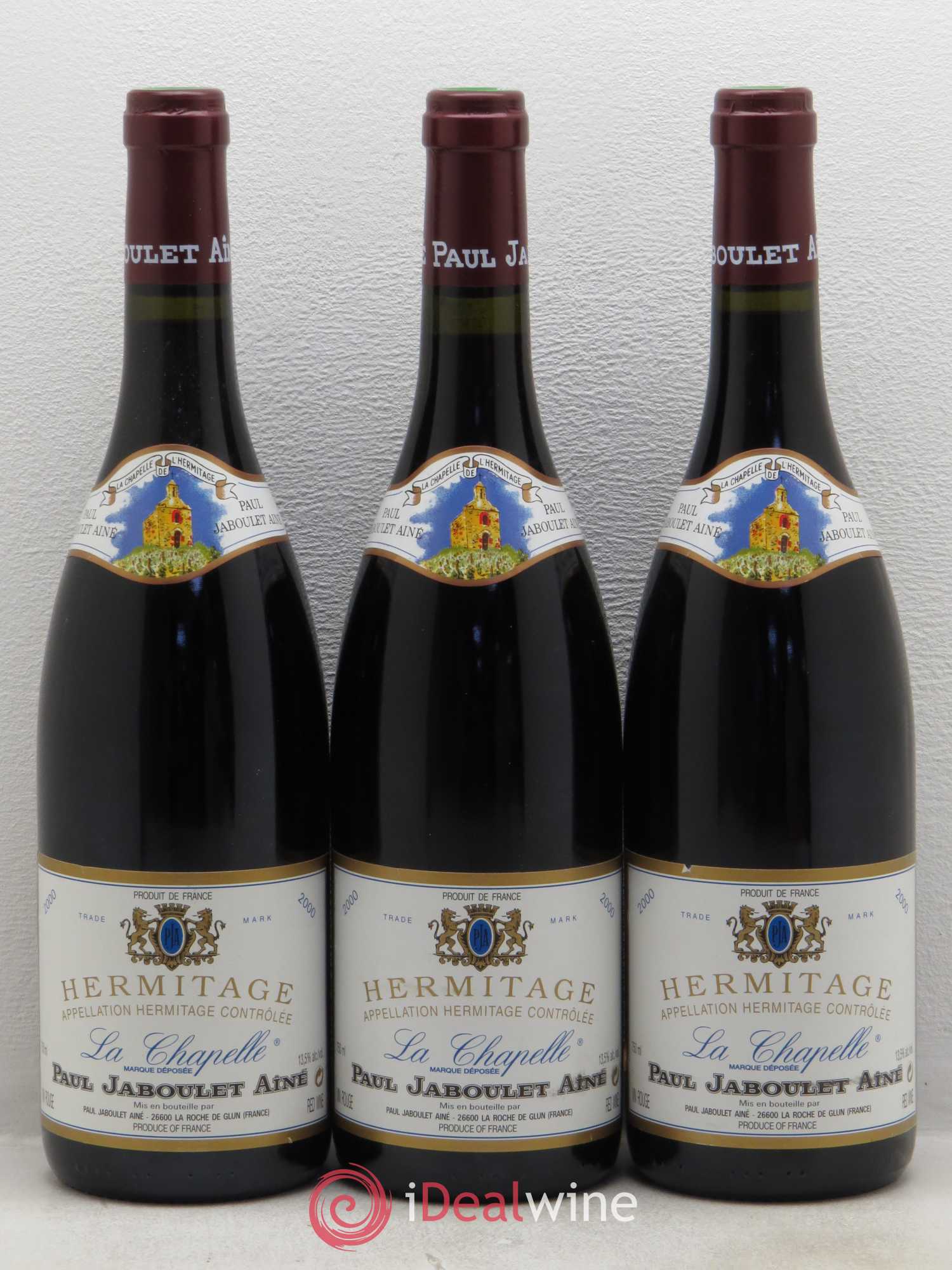 Hermitage La Chapelle Paul Jaboulet Ainé (sans prix de réserve) 2000 - Lot de 6 bouteilles - 2