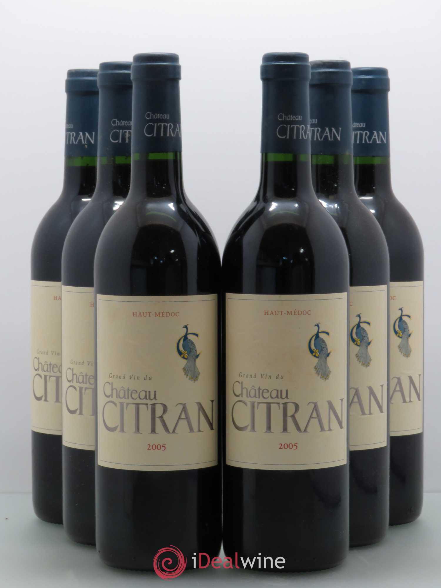 Château Citran Cru Bourgeois (sans prix de réserve) 2005 - Lot de 6 bouteilles - 0